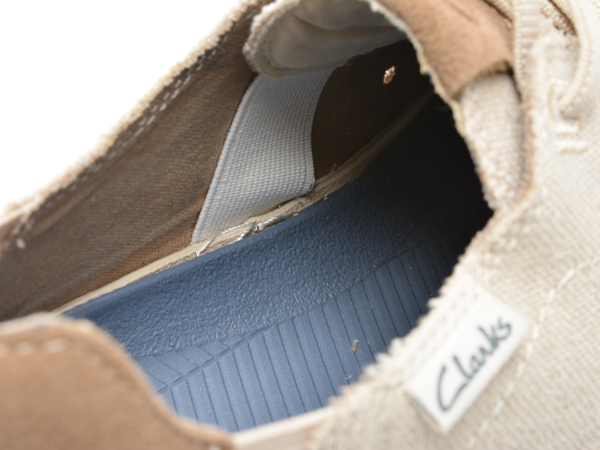 Poze Pantofi CLARKS bej, HIGLEY LACE 0912, din material textil