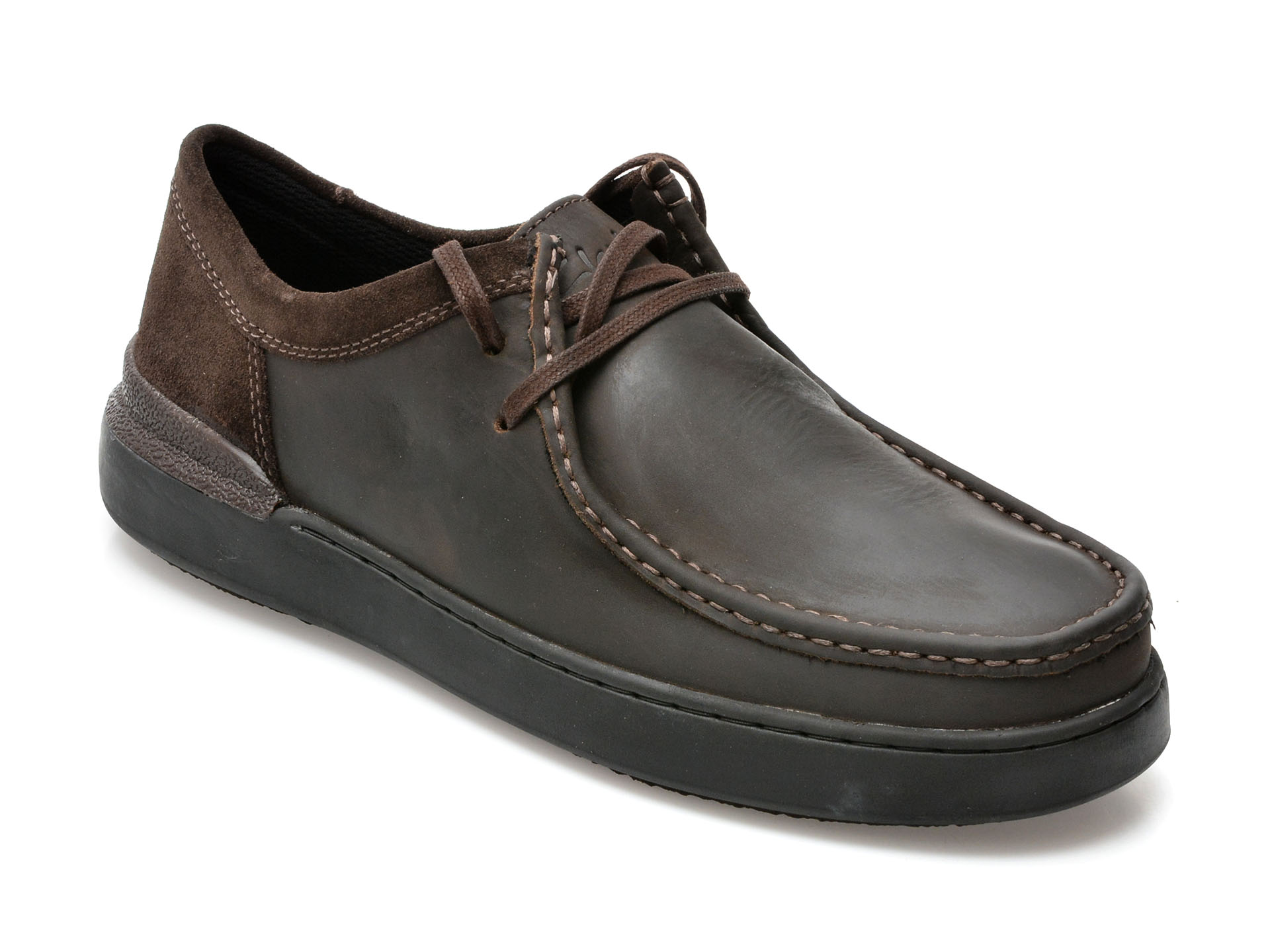 Pantofi CLARKS maro, COULIWA, din piele naturala /barbati/pantofi
