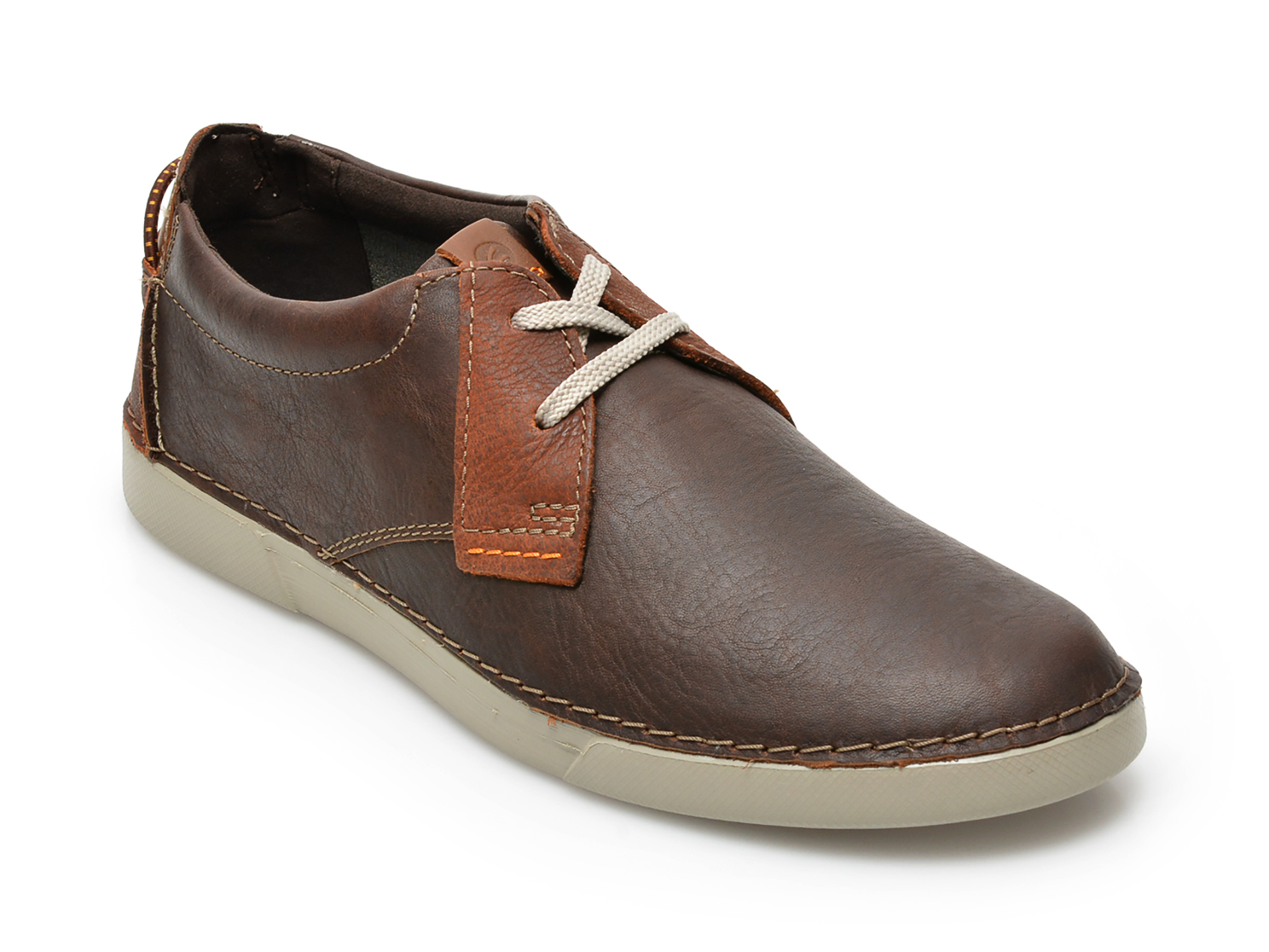 Pantofi CLARKS maro, GERELOW, din piele naturala 2022 ❤️ Pret Super otter.ro imagine noua 2022