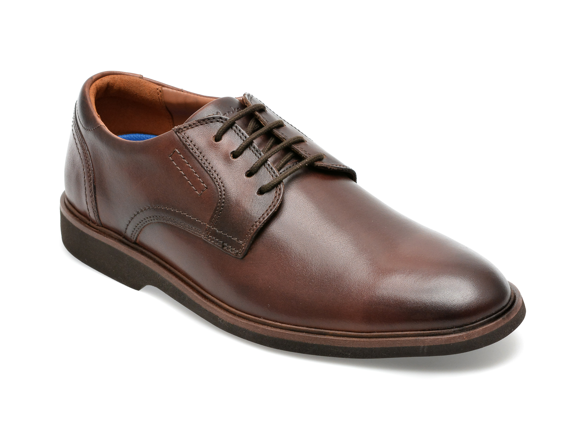 Pantofi CLARKS maro, MALWOOD LACE 0912, din piele naturala barbati 2023-03-19