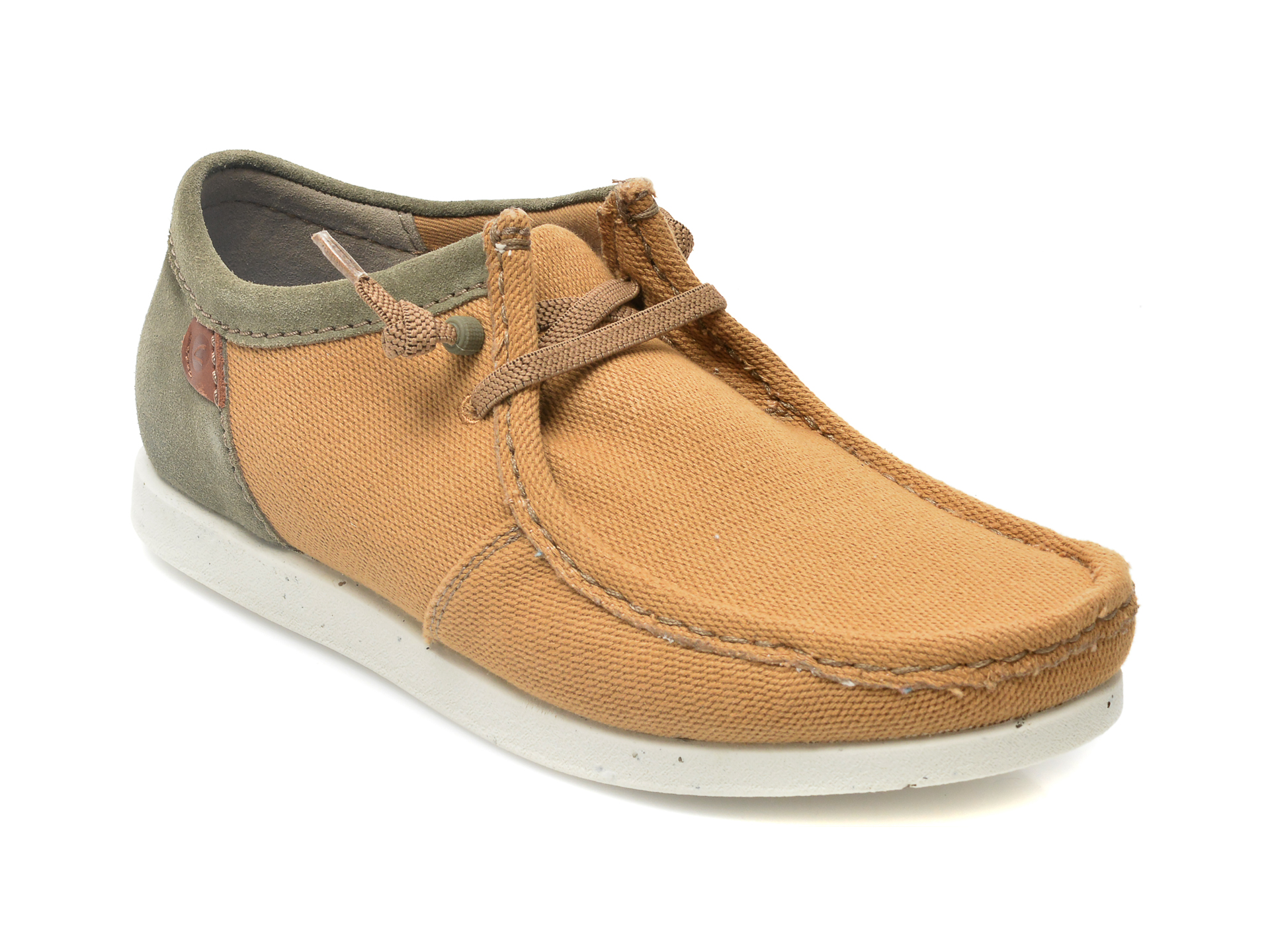 Pantofi CLARKS maro, SHALIMO, din material textil 2023 ❤️ Pret Super Black Friday otter.ro imagine noua 2022