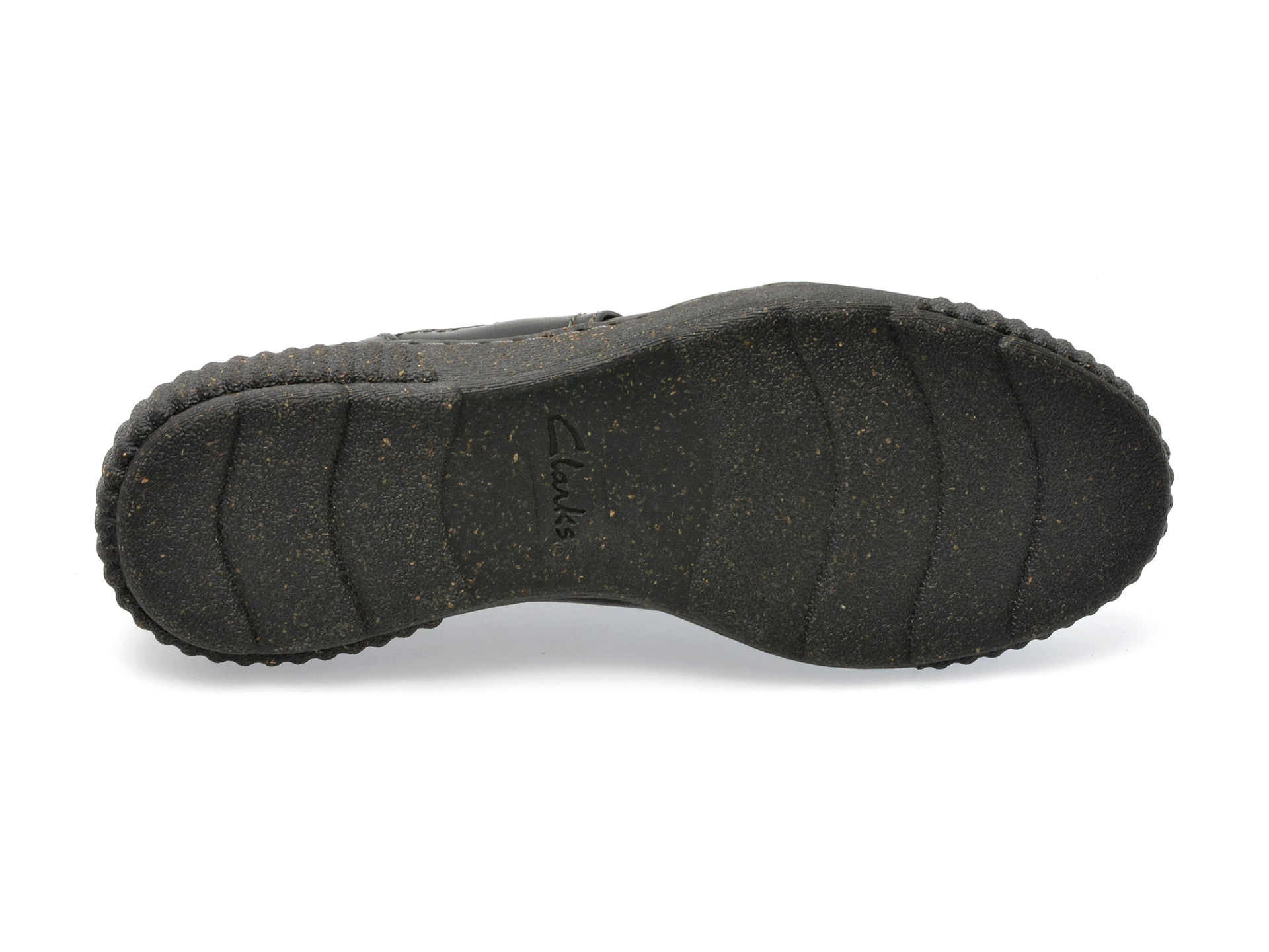 Pantofi CLARKS negri, CAROPEA, din piele naturala