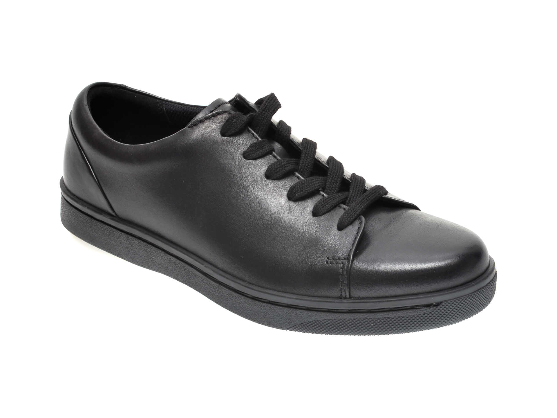 Pantofi CLARKS negri, KITNA LO, din piele naturala imagine Black Friday 2021