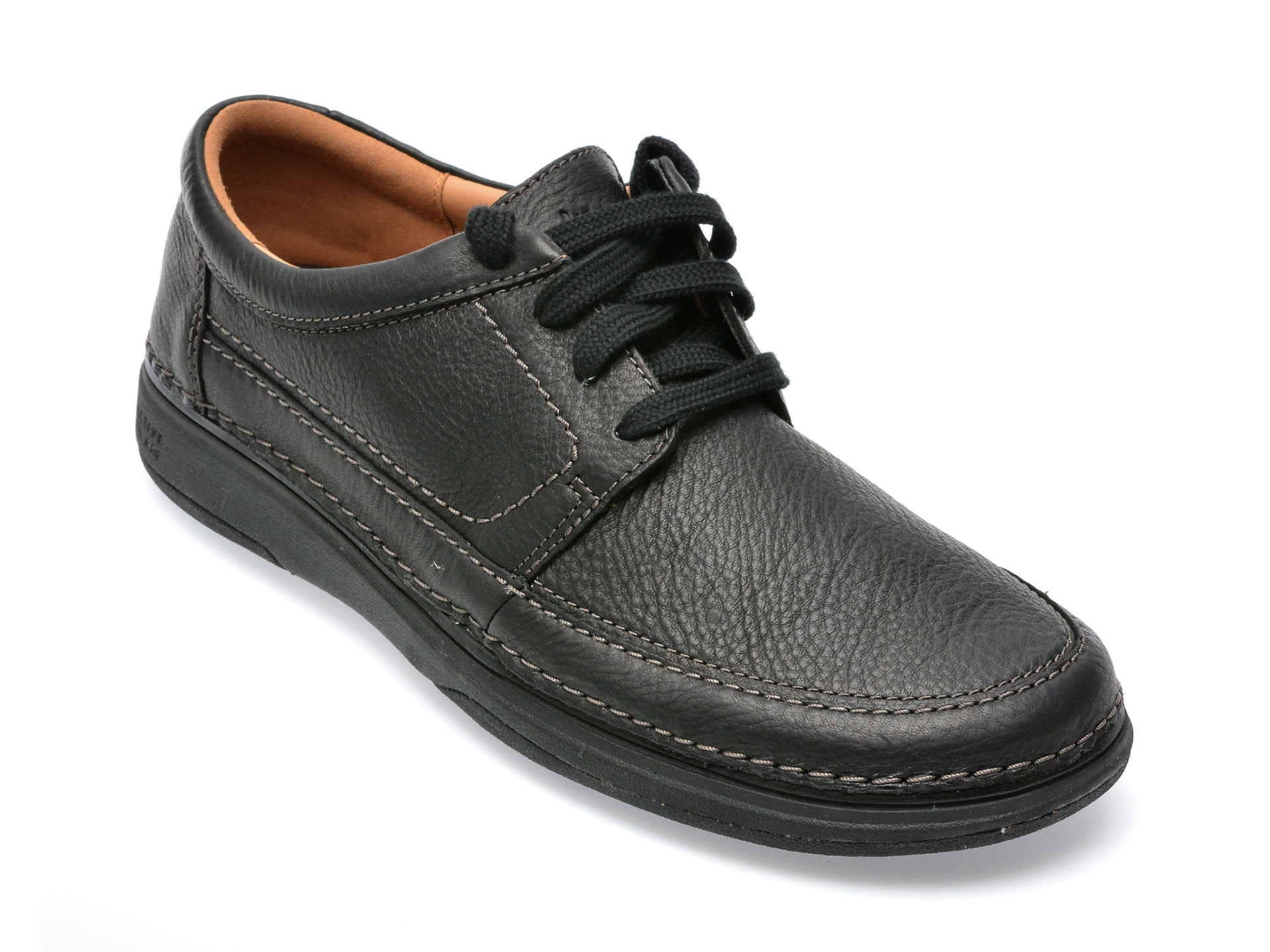 Pantofi CLARKS negri, NATU5LO, din piele naturala /barbati/pantofi imagine noua 2022
