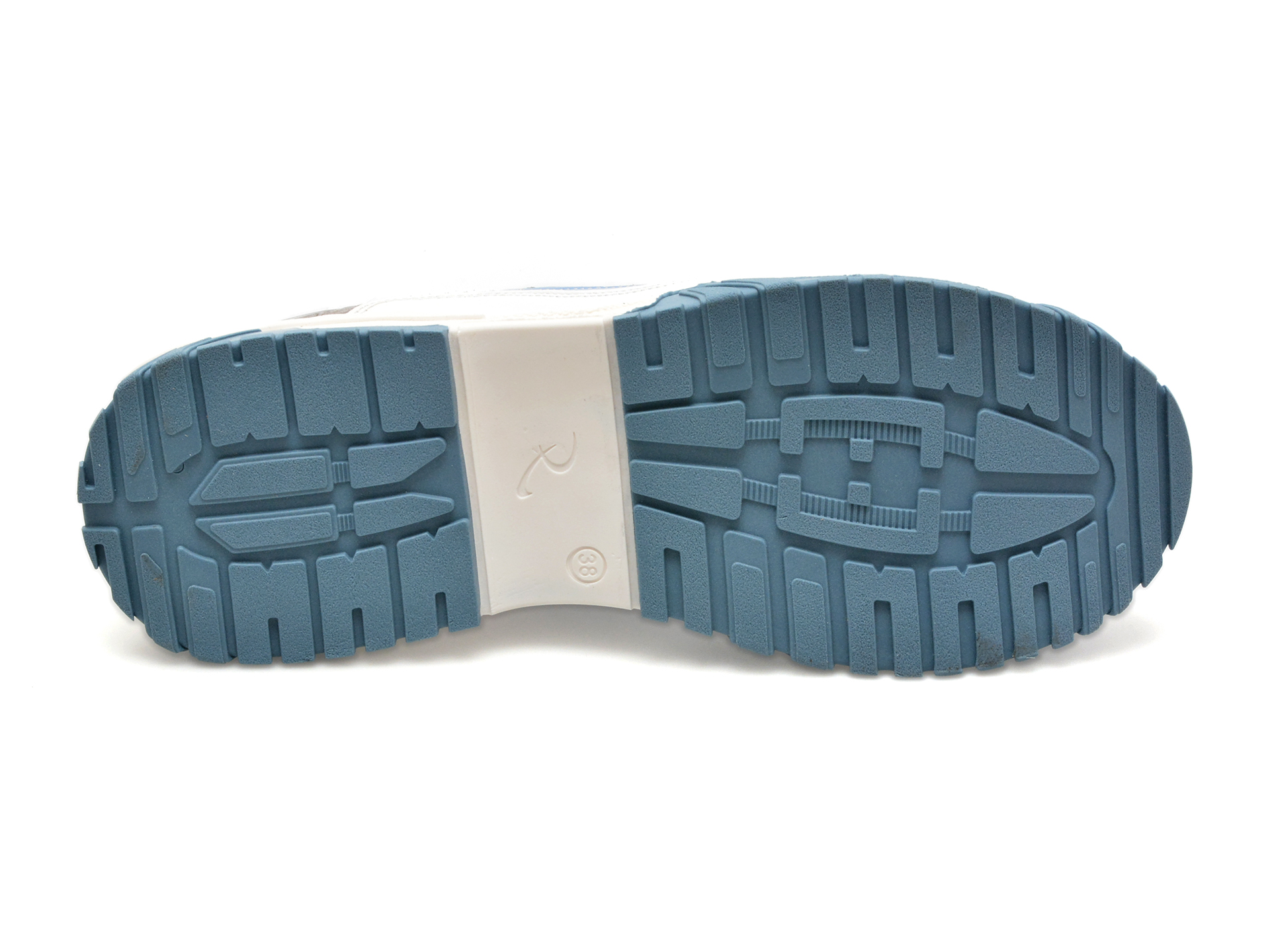 Pantofi DONNA CRIS albastri, 8501, din piele naturala