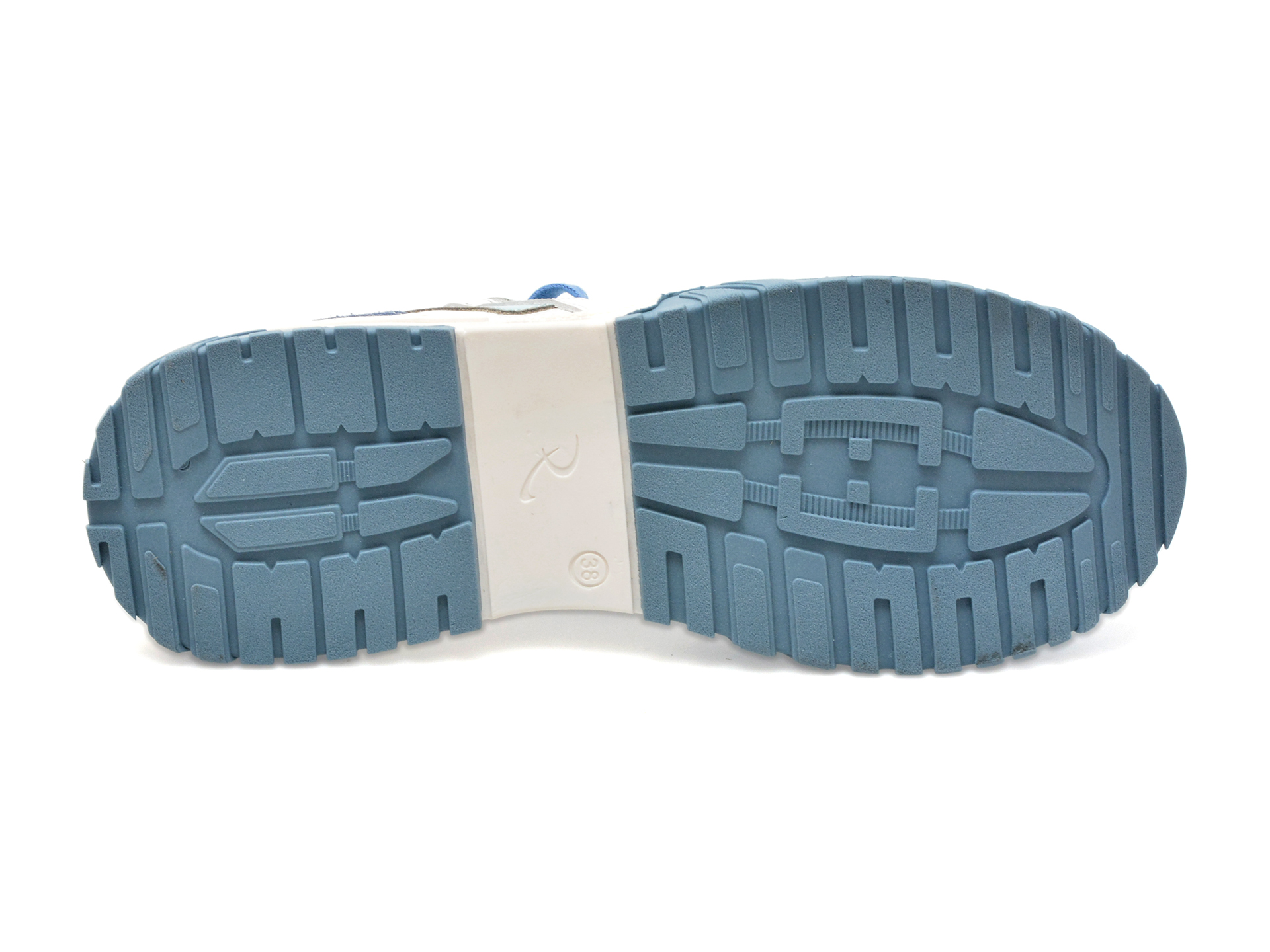 Pantofi DONNA CRIS albastri, 8513, din piele naturala