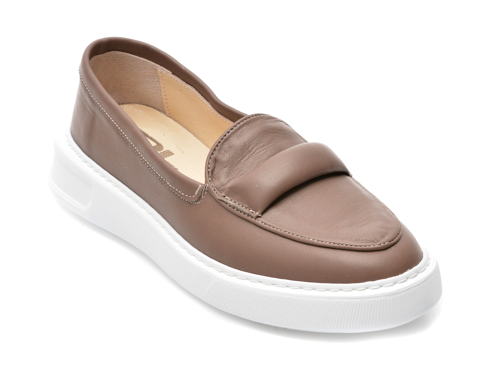 Pantofi DONO LIOTTI maro, 79, din piele naturala /femei/pantofi imagine noua