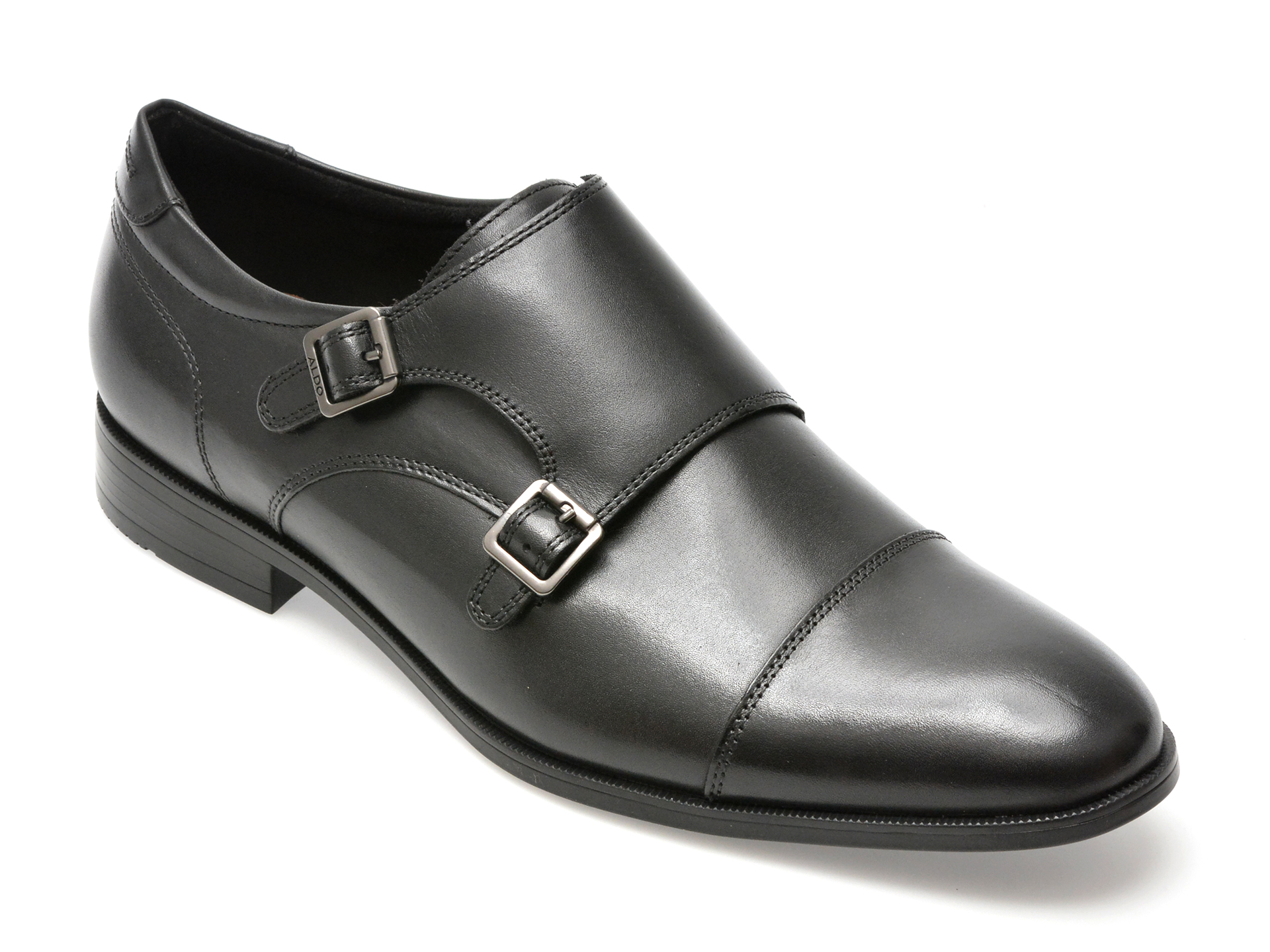 Pantofi eleganti ALDO negri, HOLTLANFLEX001, din piele naturala