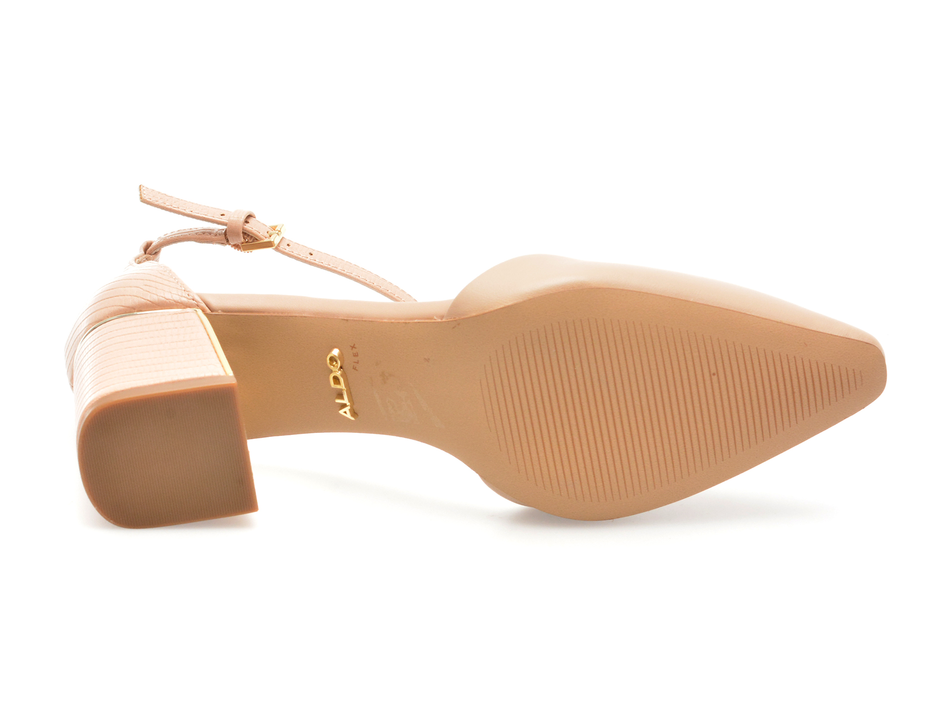 Pantofi eleganti ALDO nude, TINCTUM270, din piele ecologica
