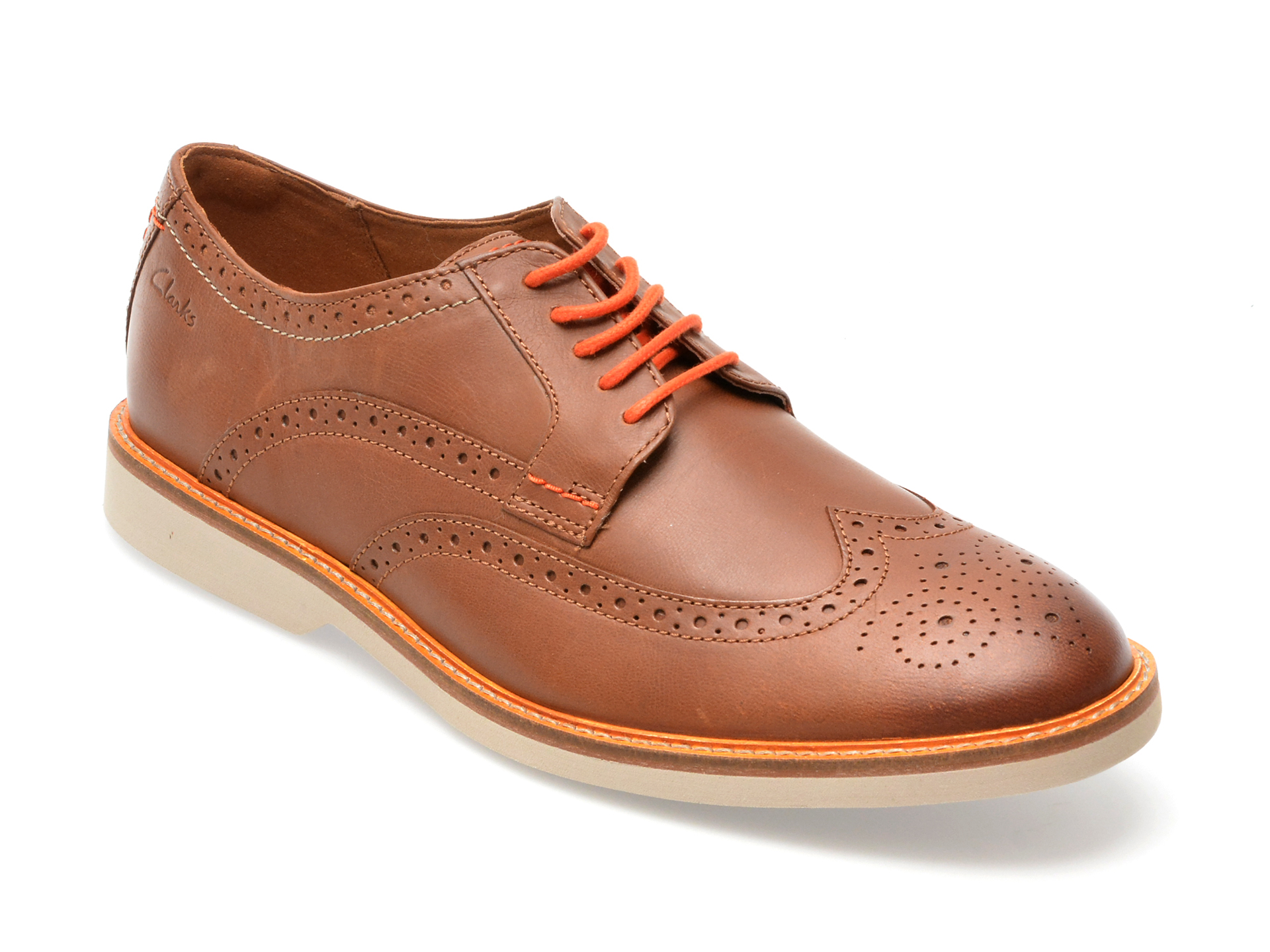 Pantofi eleganti CLARKS maro, ATTICUS LT LIMIT, din piele naturala