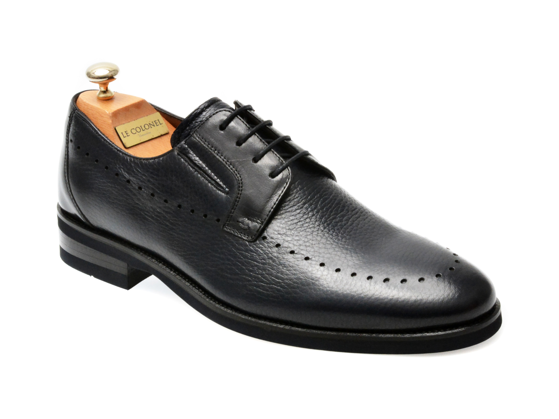 Pantofi eleganti LE COLONEL bleumarin, 422134, din piele naturala
