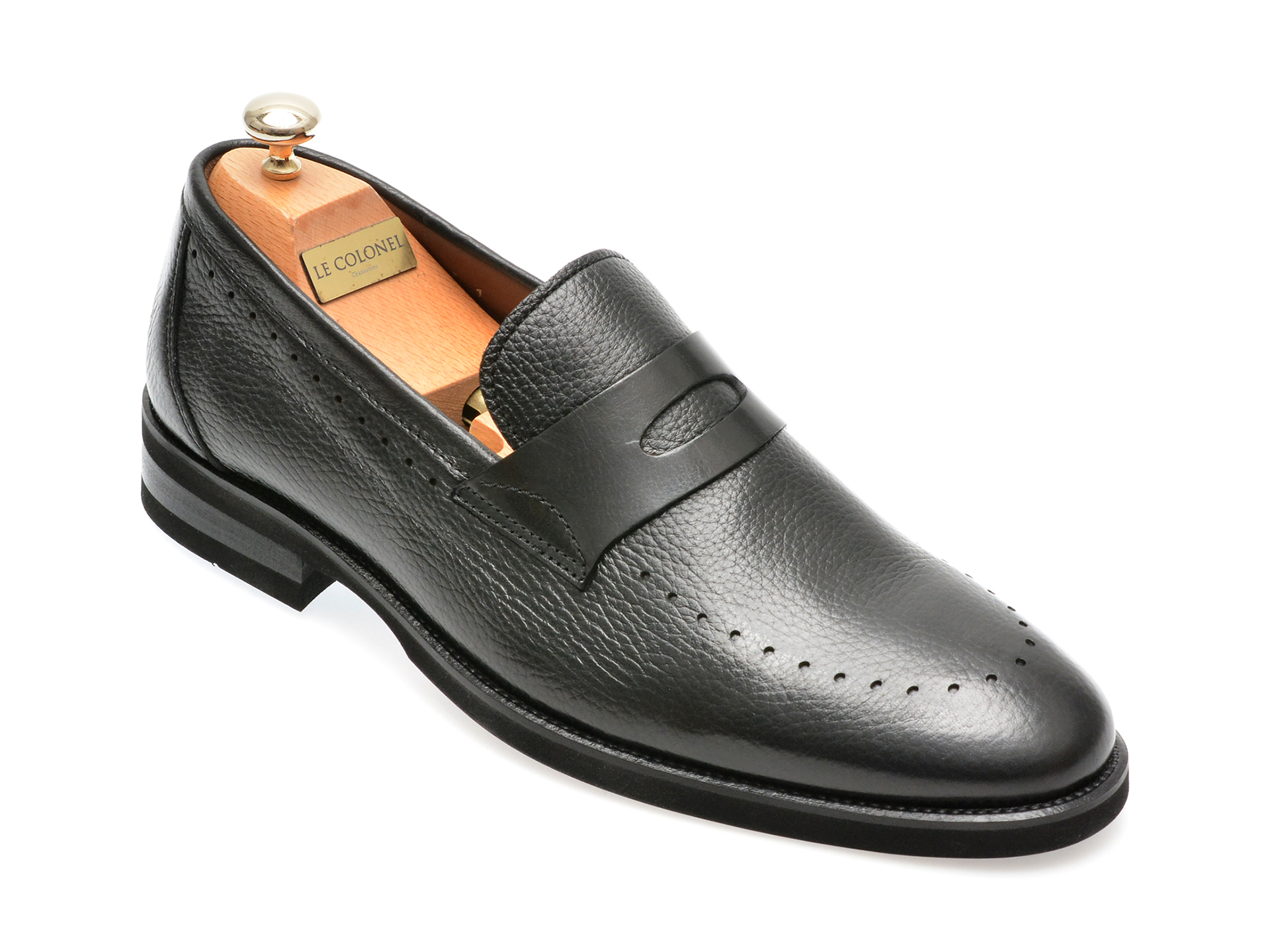 Pantofi eleganti LE COLONEL negri, 422133, din piele naturala