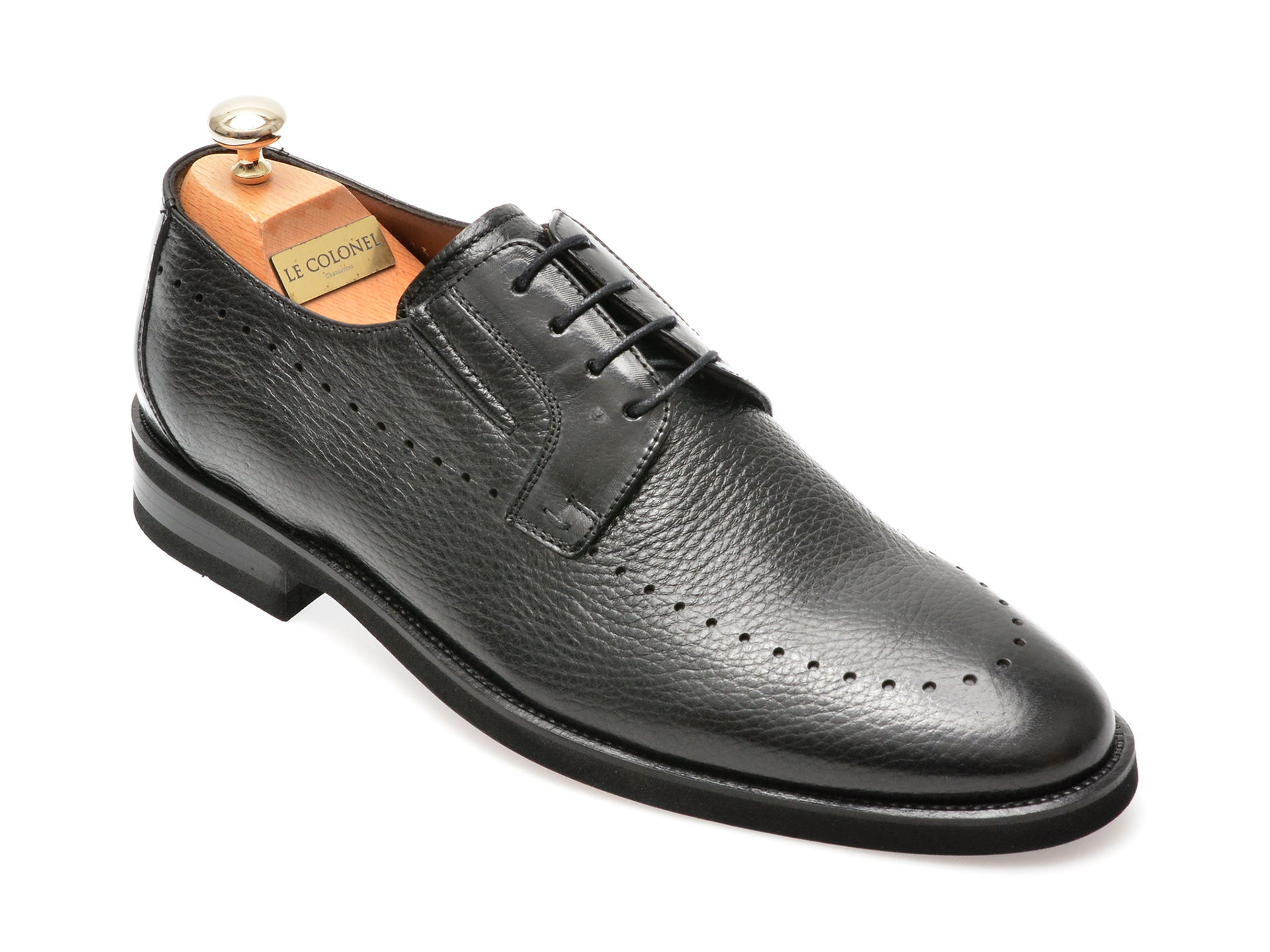 Pantofi eleganti LE COLONEL negri, 422134, din piele naturala