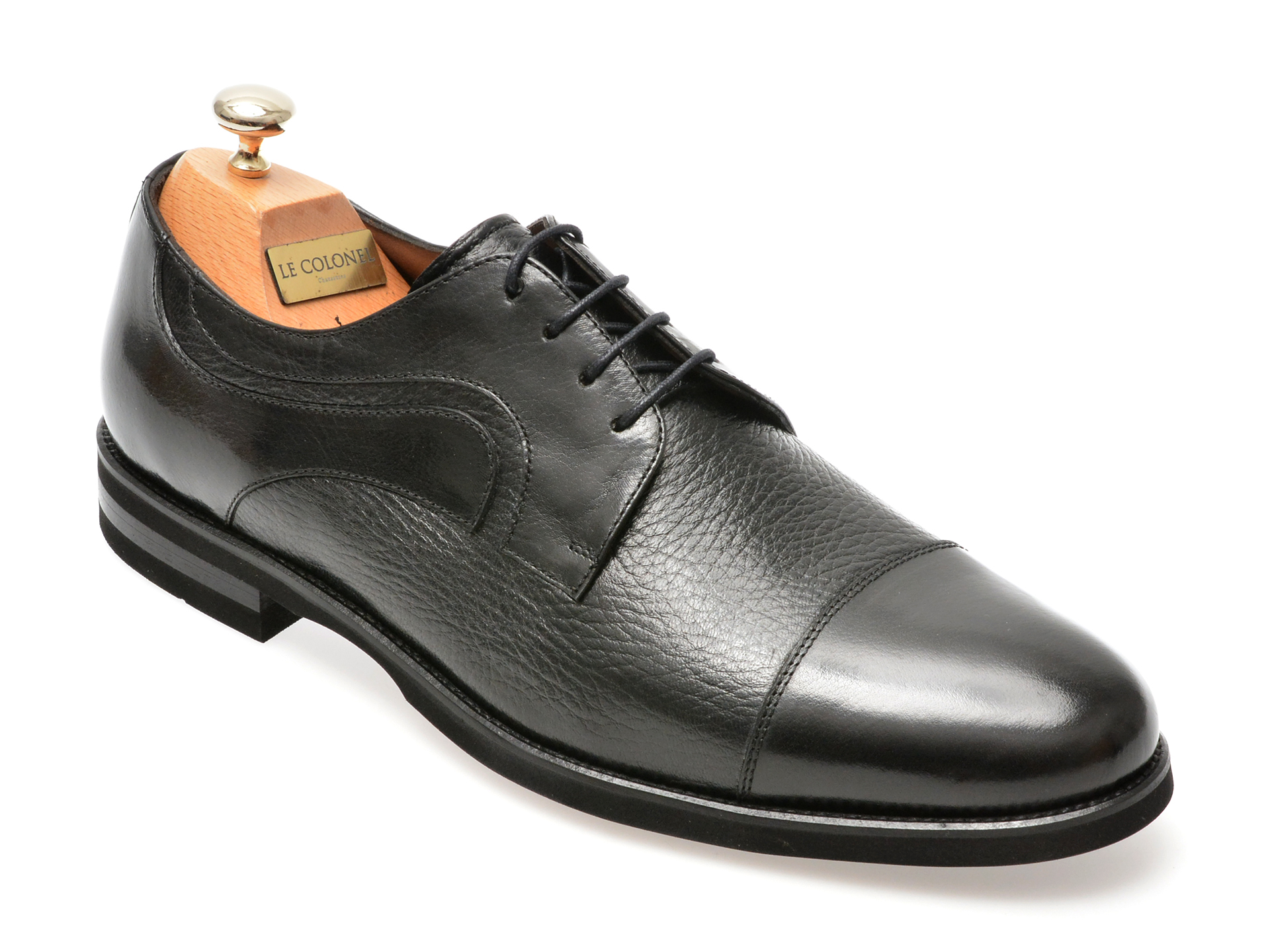 Pantofi eleganti LE COLONEL negri, 63860, din piele naturala