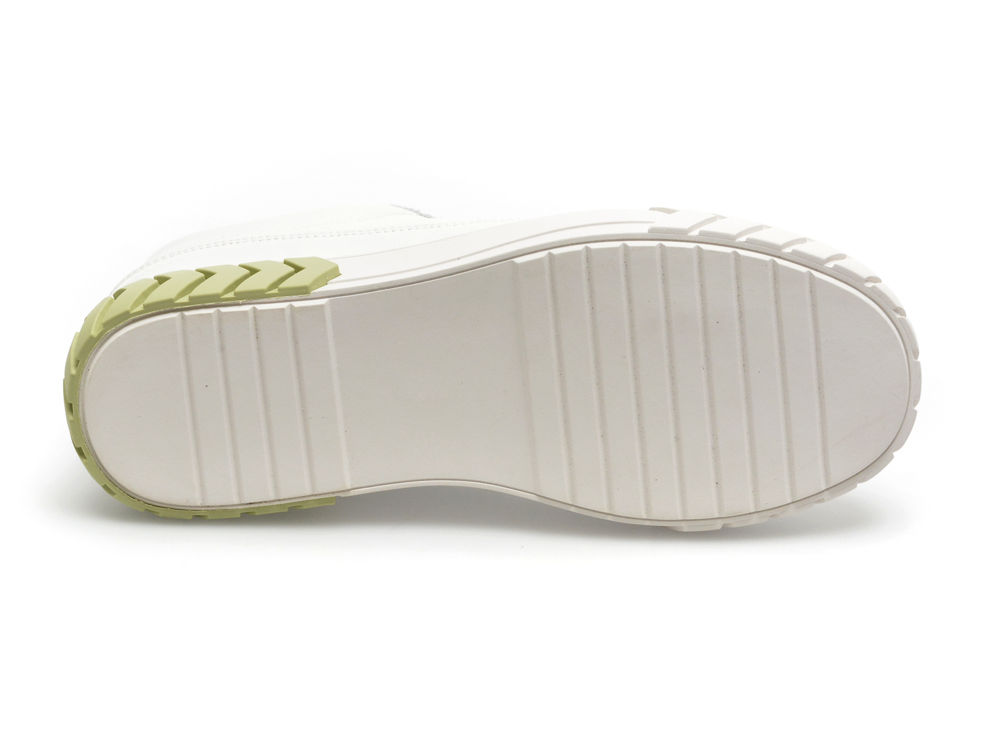 Pantofi EPICA albi, 226026, din piele naturala