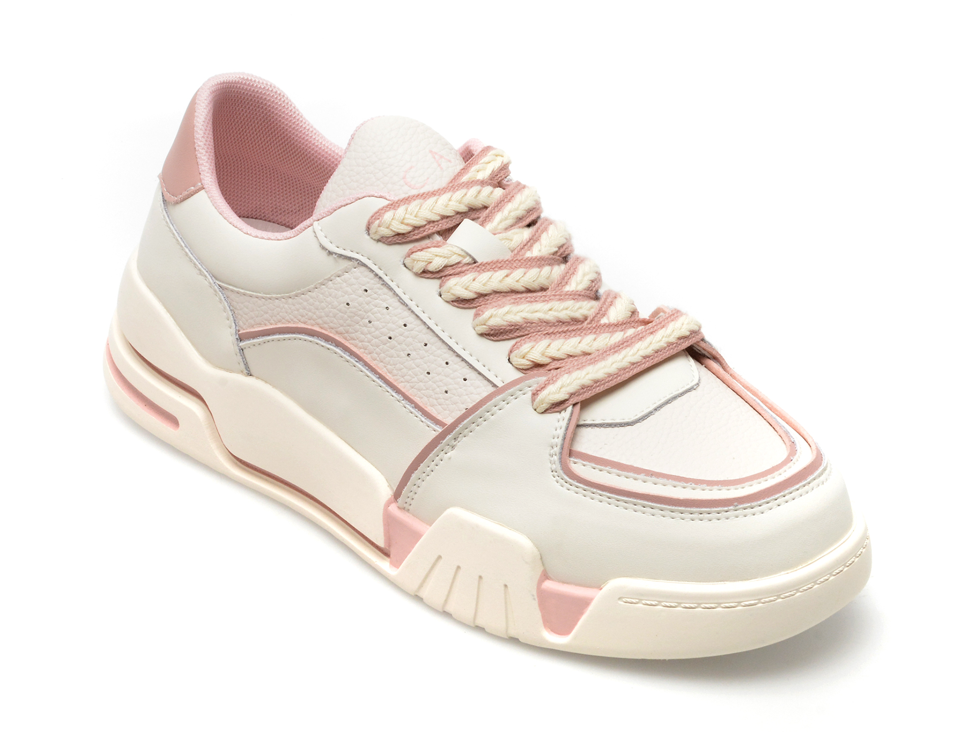 Pantofi EPICA albi, HY7067, din piele naturala /femei/pantofi imagine super redus 2022