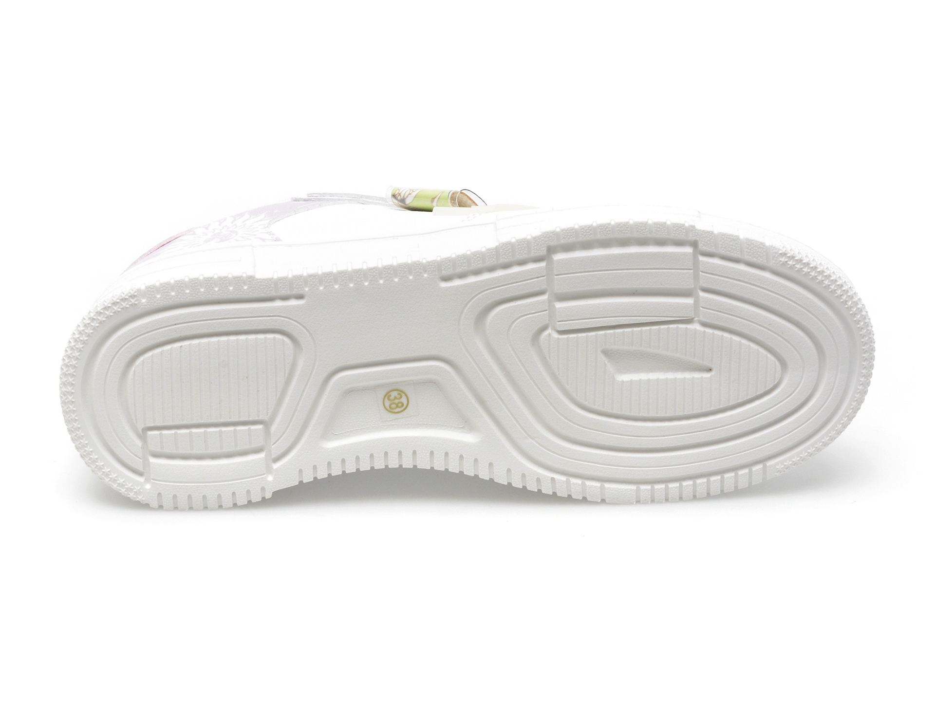 Pantofi EPICA albi, MJ2238, din piele ecologica