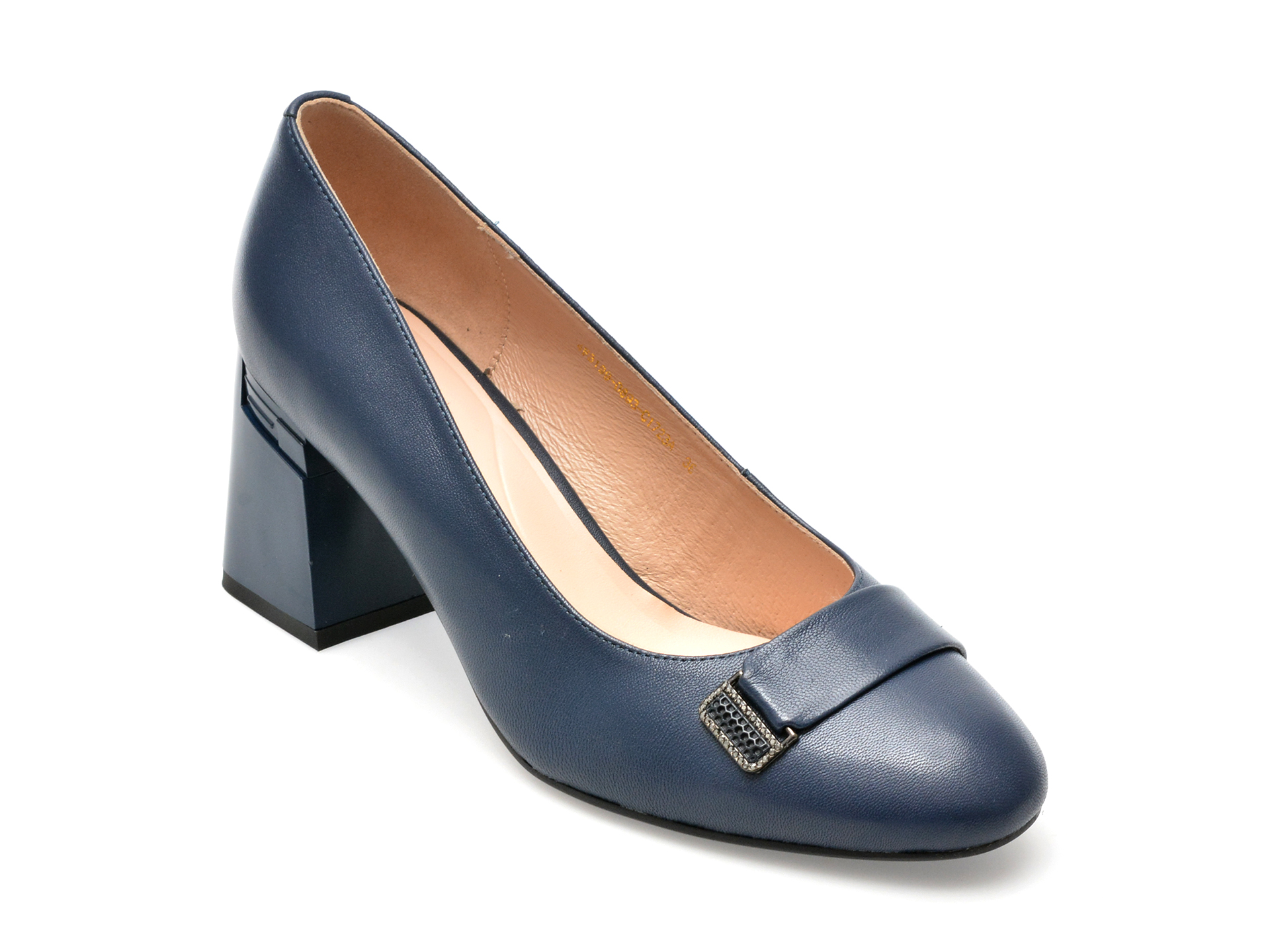 Pantofi EPICA bleumarin, 4F3199, din piele naturala