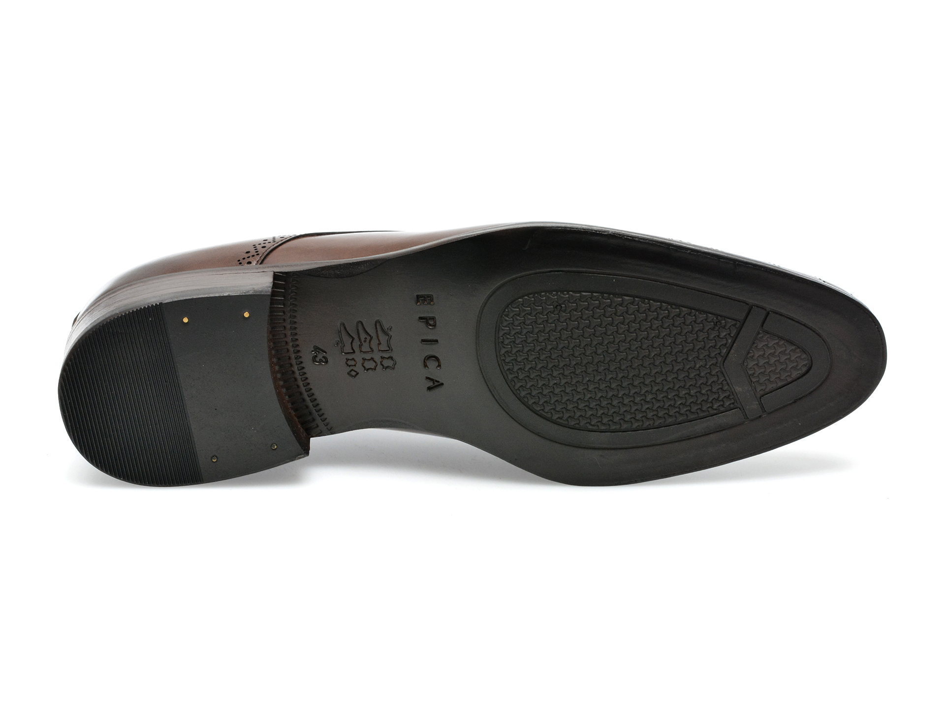 Pantofi EPICA maro, 32776, din piele naturala