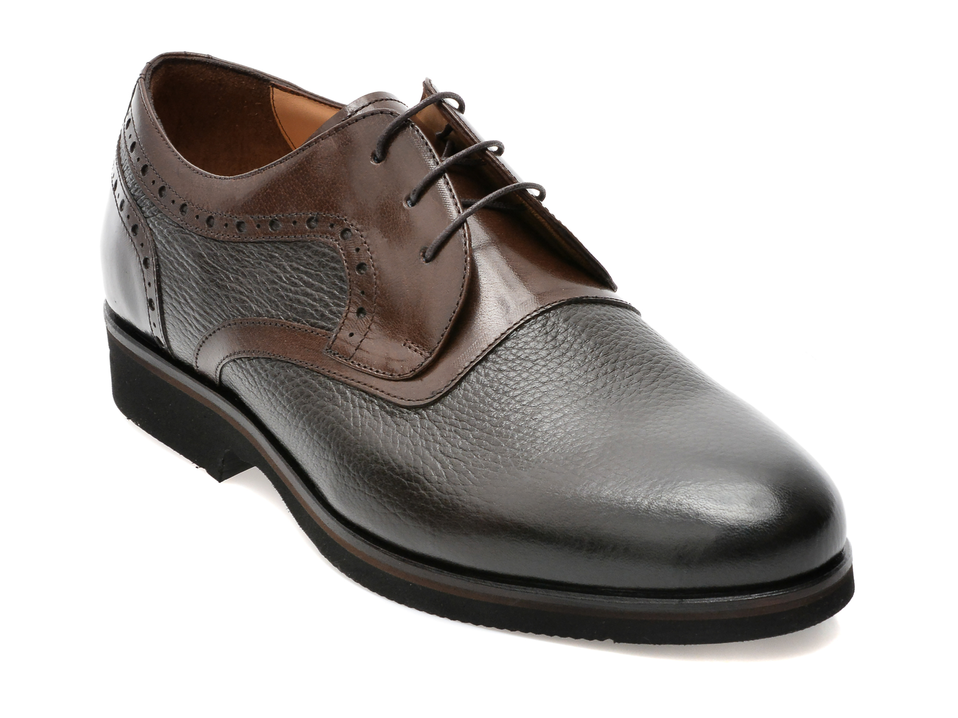 Pantofi EPICA maro, 62242, din piele naturala /barbati/pantofi imagine noua