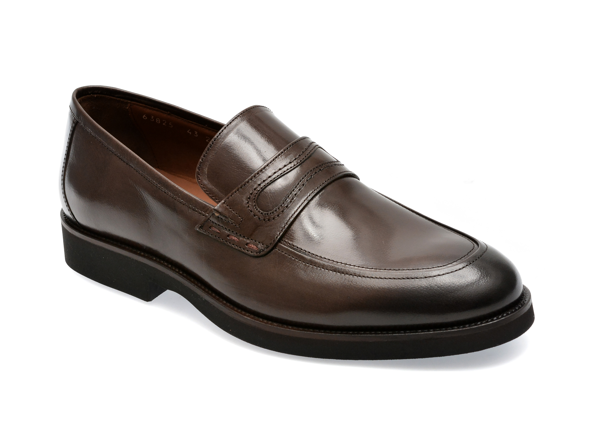 Pantofi EPICA maro, 63825, din piele naturala /barbati/pantofi