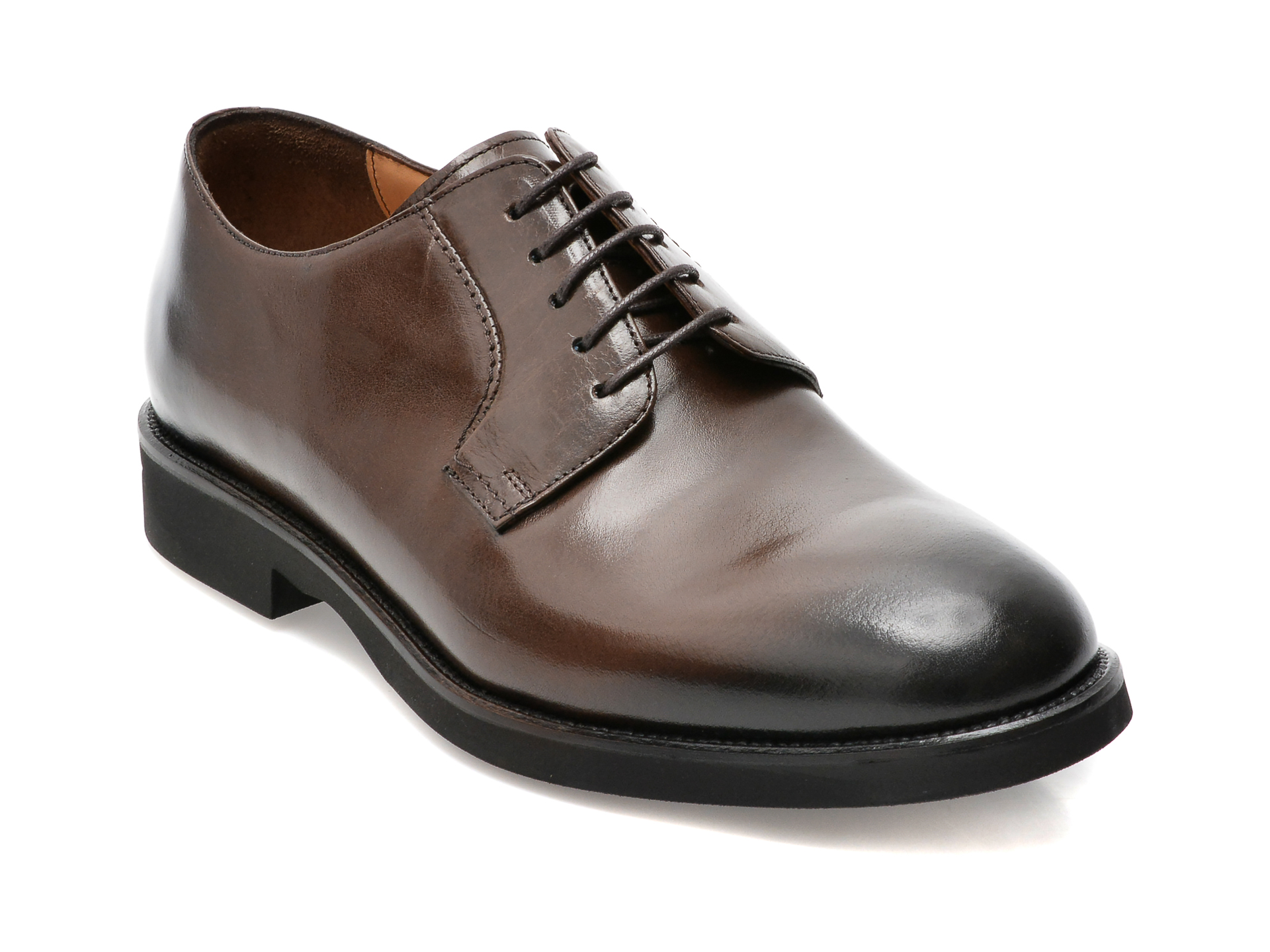 Pantofi EPICA maro, 64601, din piele naturala /barbati/pantofi