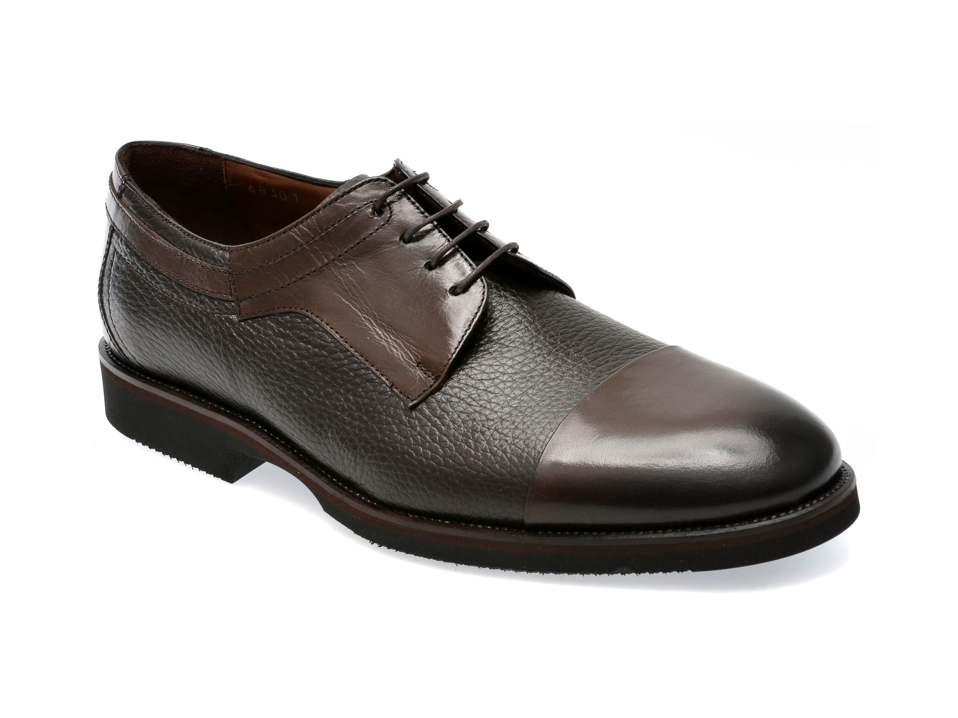 Pantofi EPICA maro, 68301, din piele naturala /barbati/pantofi