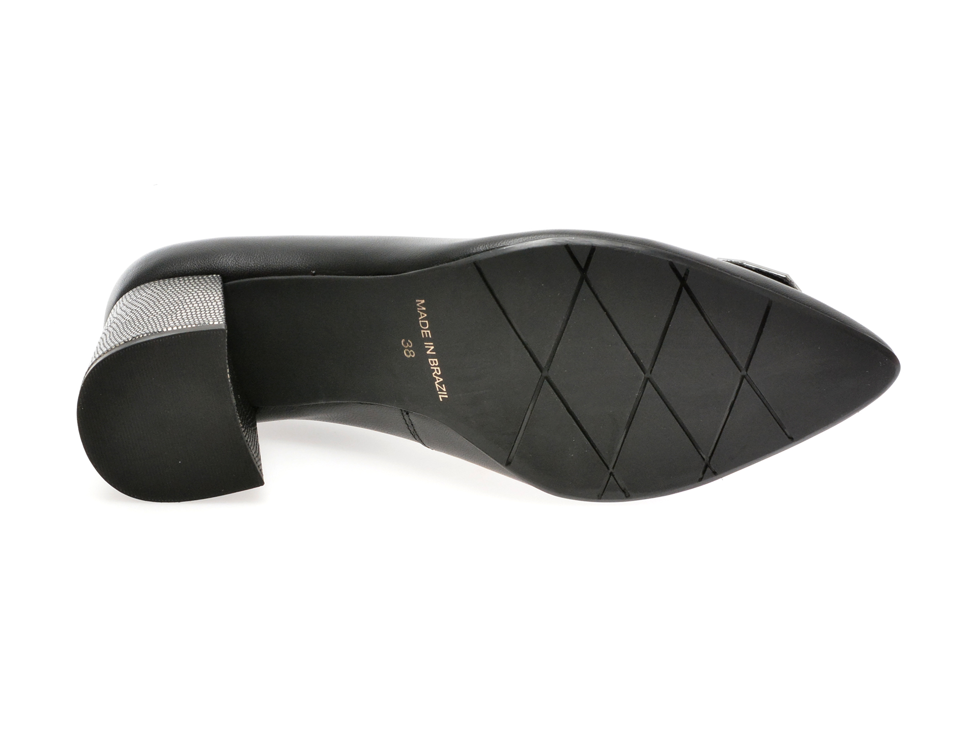 Pantofi EPICA negri, 1104667, din piele naturala