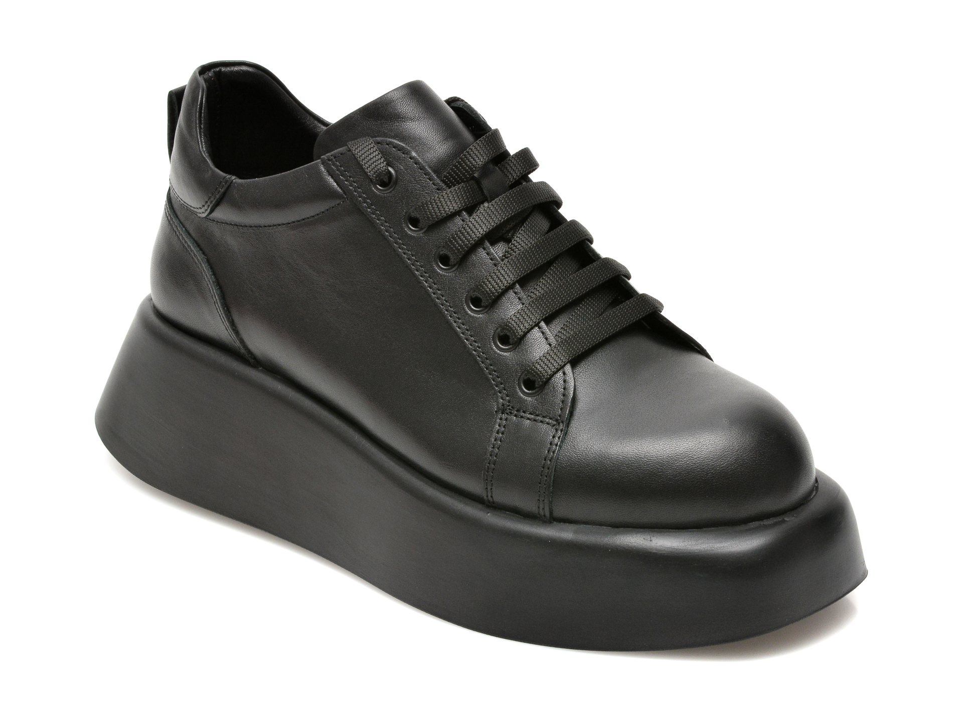 Pantofi EPICA negri, 1581341, din piele naturala otter.ro imagine noua 2022