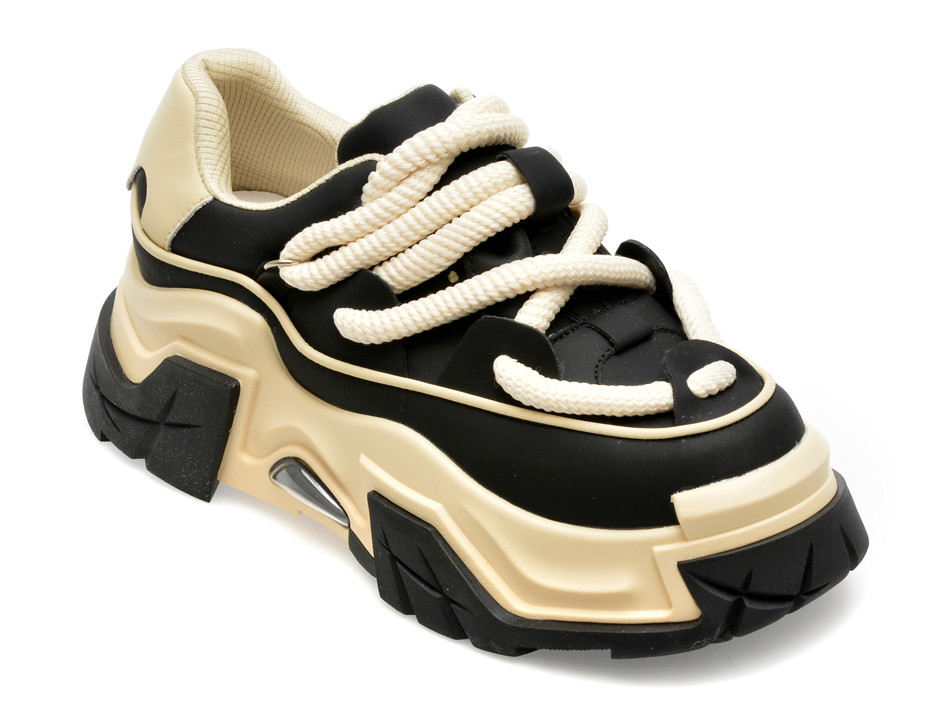 Pantofi EPICA negri, 182, din piele naturala