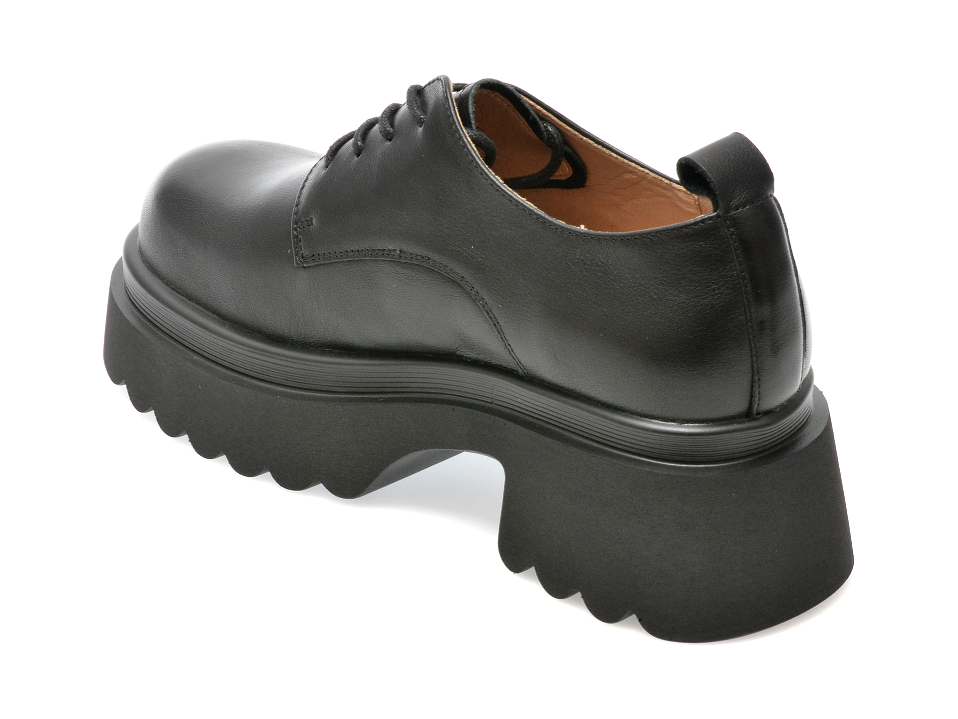 Poze Pantofi EPICA negri, 22238, din piele naturala