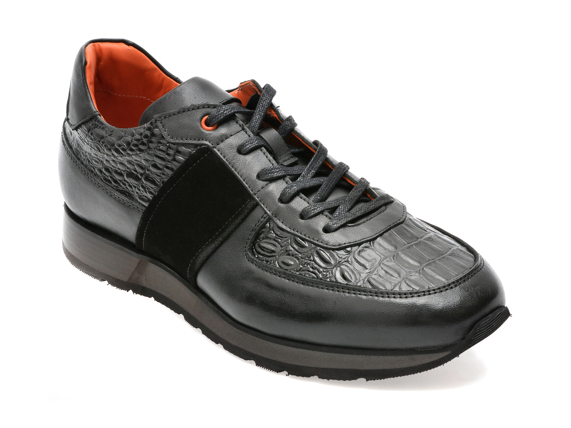 Pantofi EPICA negri, 2728, din piele naturala /barbati/pantofi