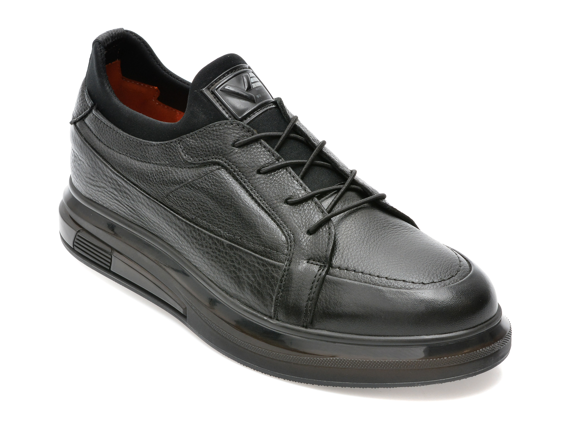 Pantofi EPICA negri, 3314, din piele naturala /barbati/pantofi