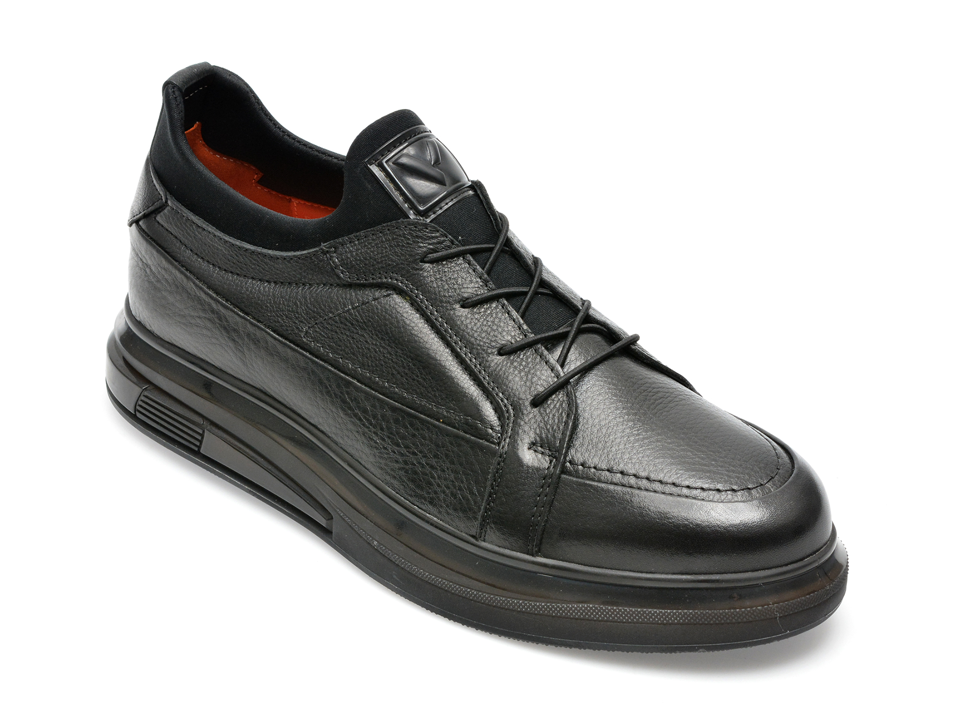 Pantofi EPICA negri, 3314, din piele naturala /barbati/pantofi
