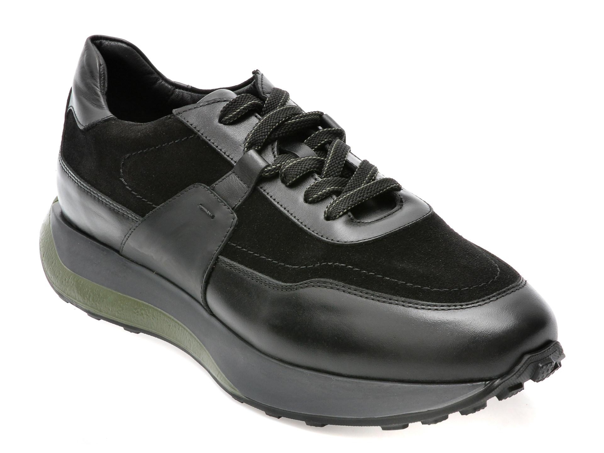 Pantofi EPICA negri, 3376, din piele naturala /barbati/pantofi imagine noua