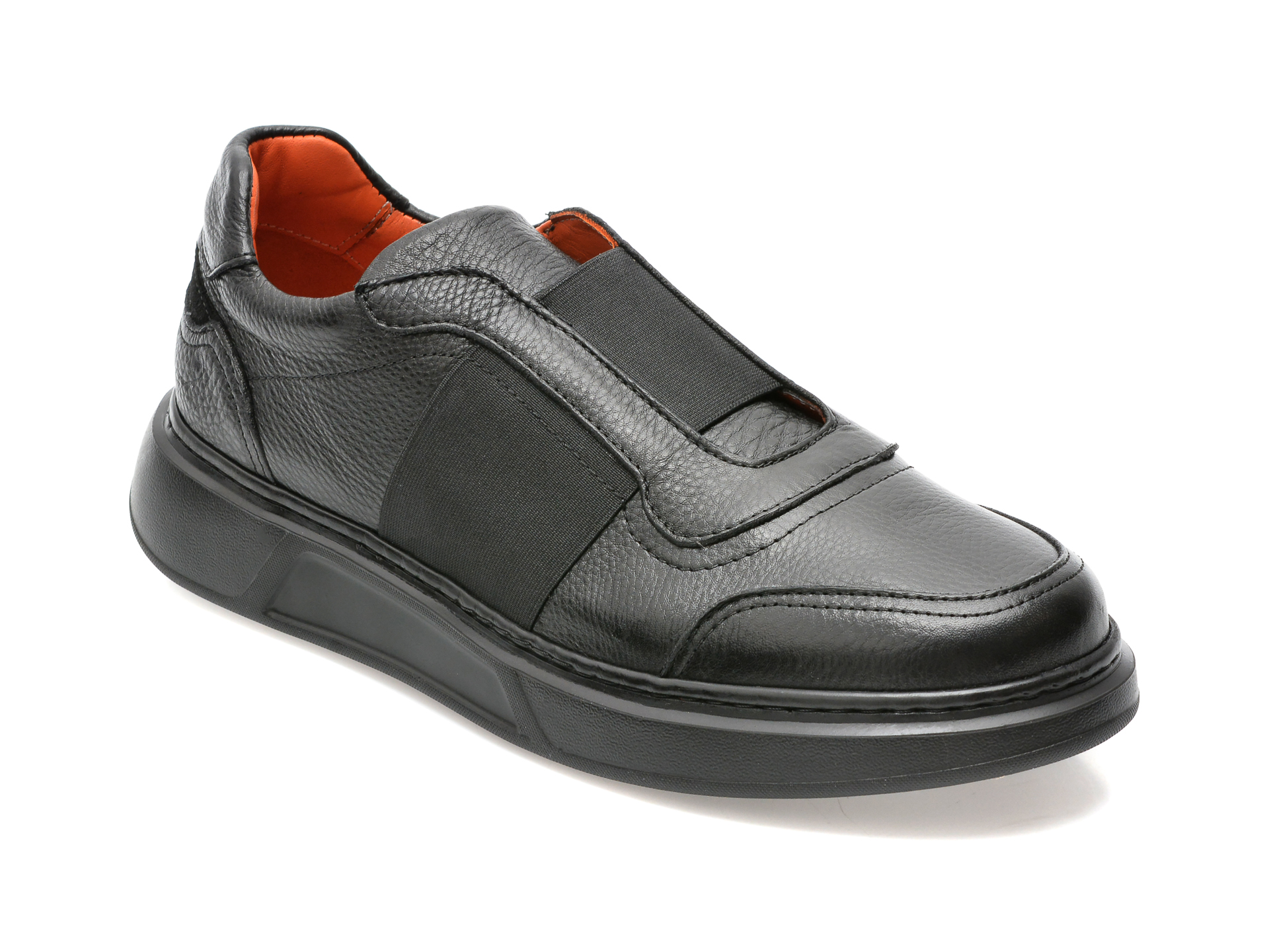 Pantofi EPICA negri, 3394, din piele naturala /barbati/pantofi imagine noua