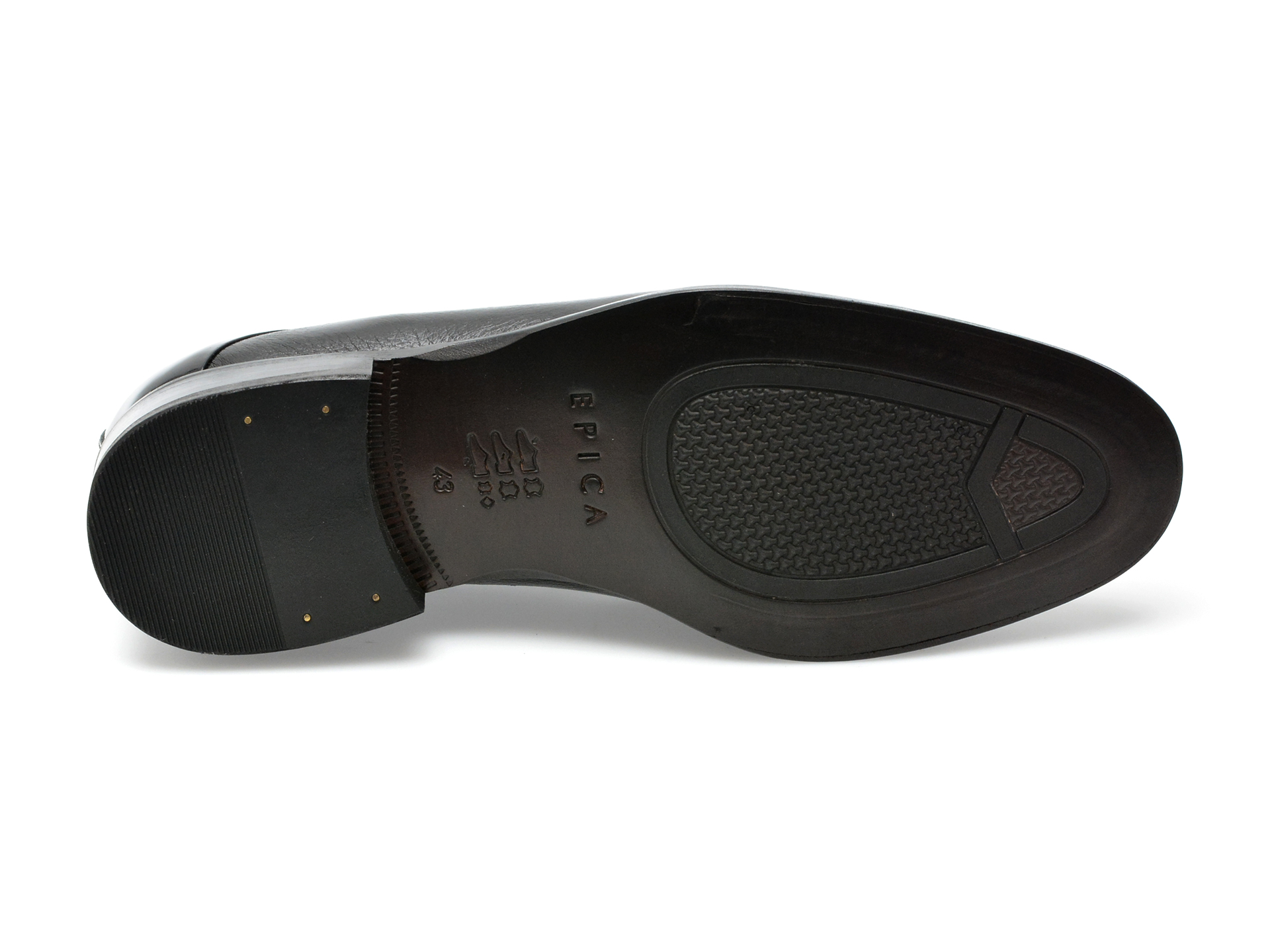 Pantofi EPICA negri, 49872, din piele naturala lacuita