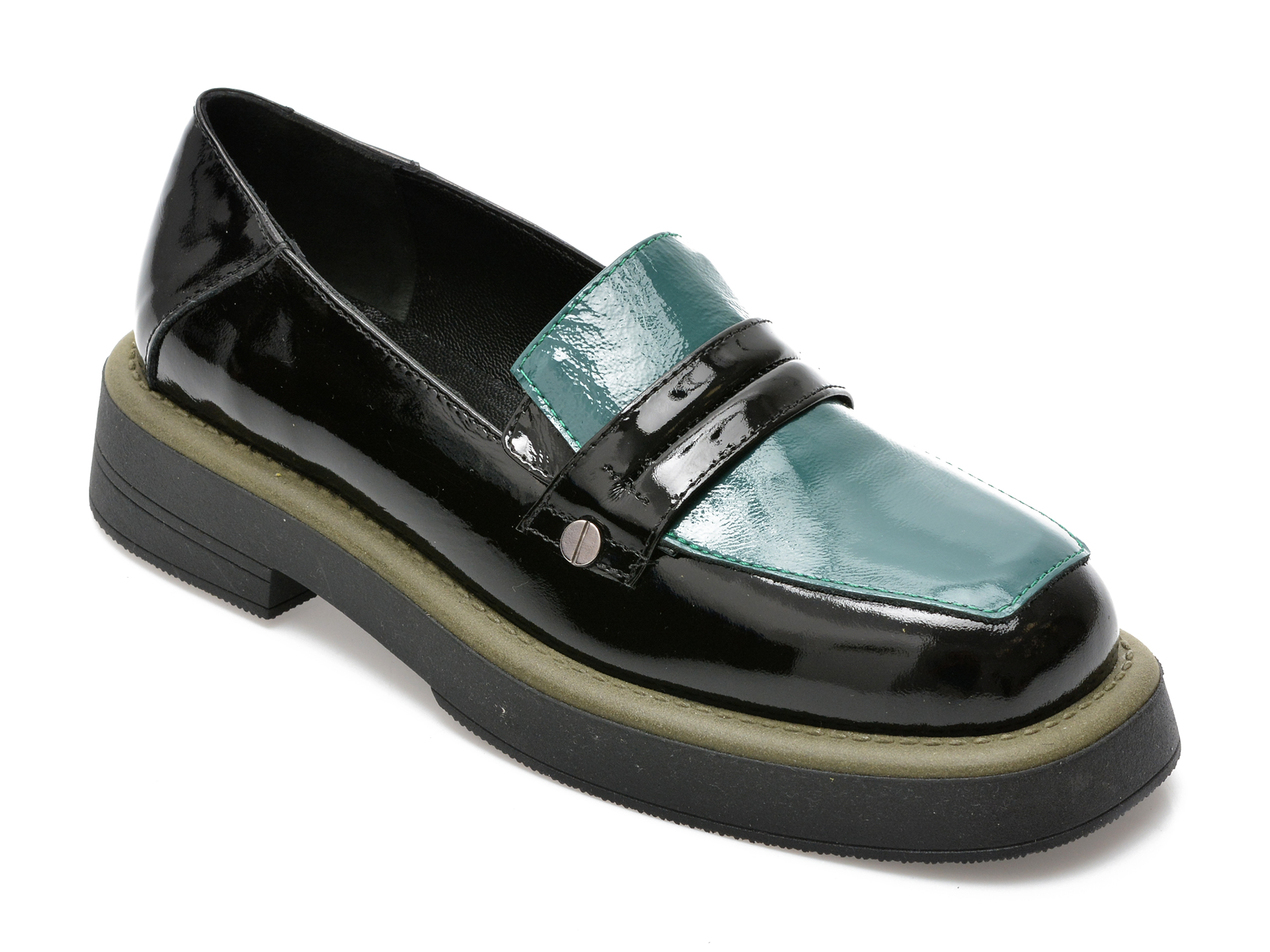 Pantofi EPICA negri, 5063470, din piele naturala lacuita /femei/pantofi imagine noua