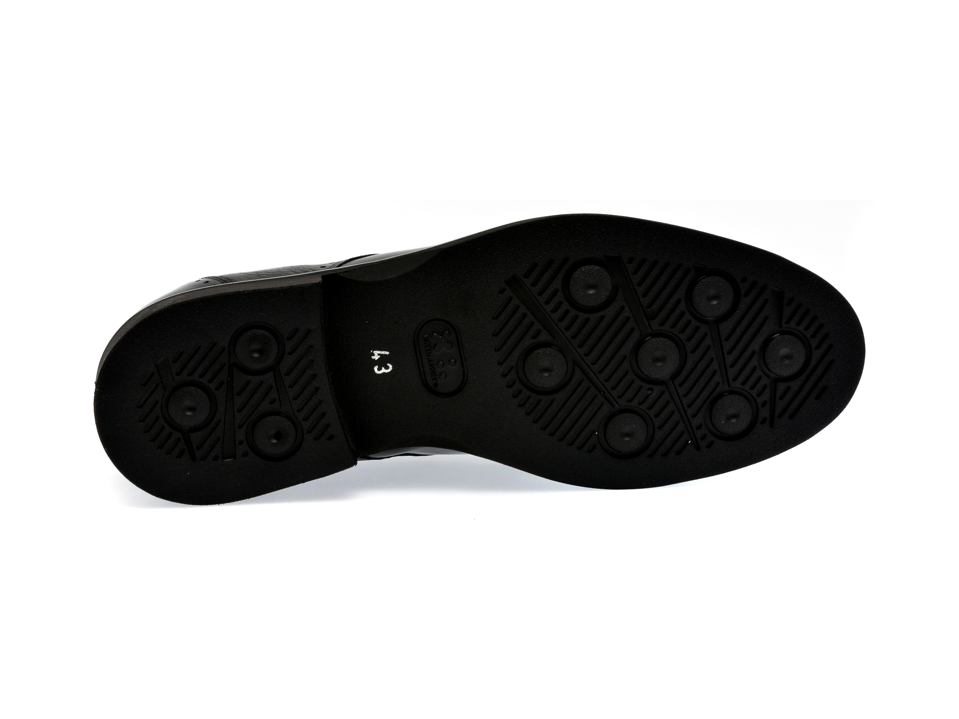 Pantofi EPICA negri, 61603, din piele naturala