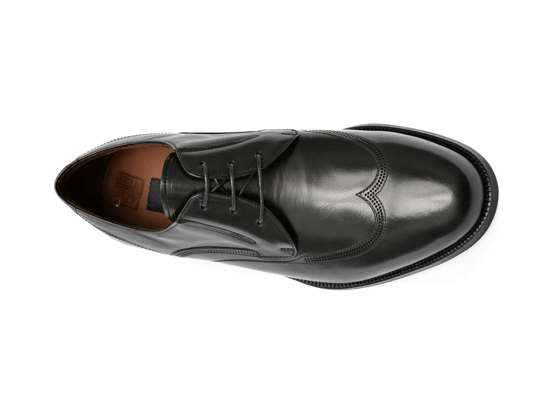 Poze Pantofi EPICA negri, 63840, din piele naturala