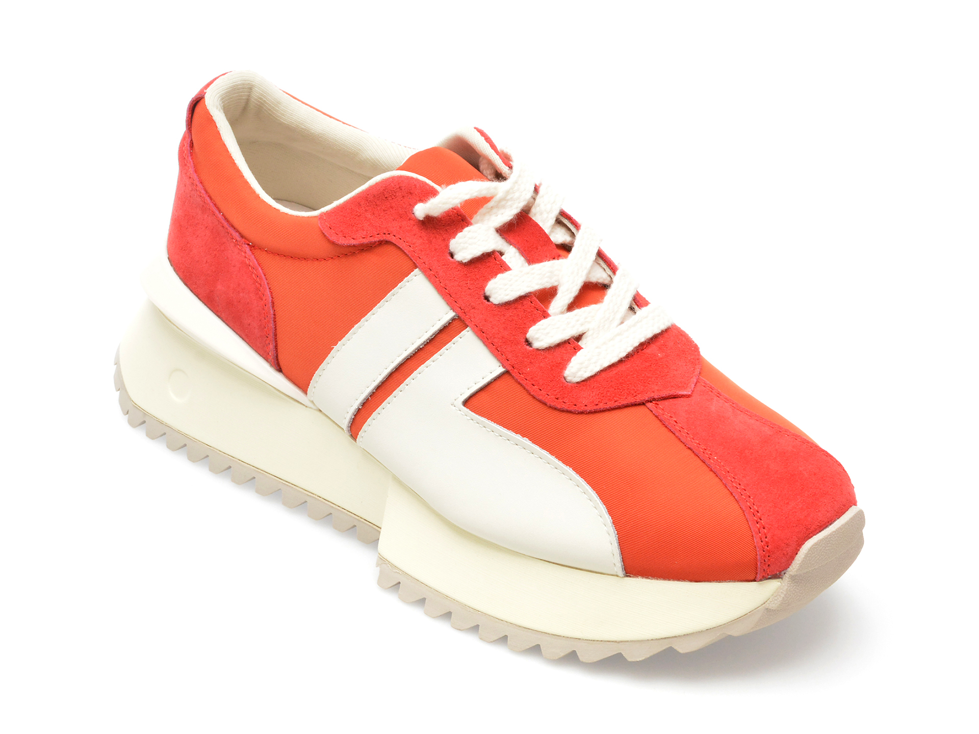 Pantofi EPICA rosii, 80788, din piele naturala