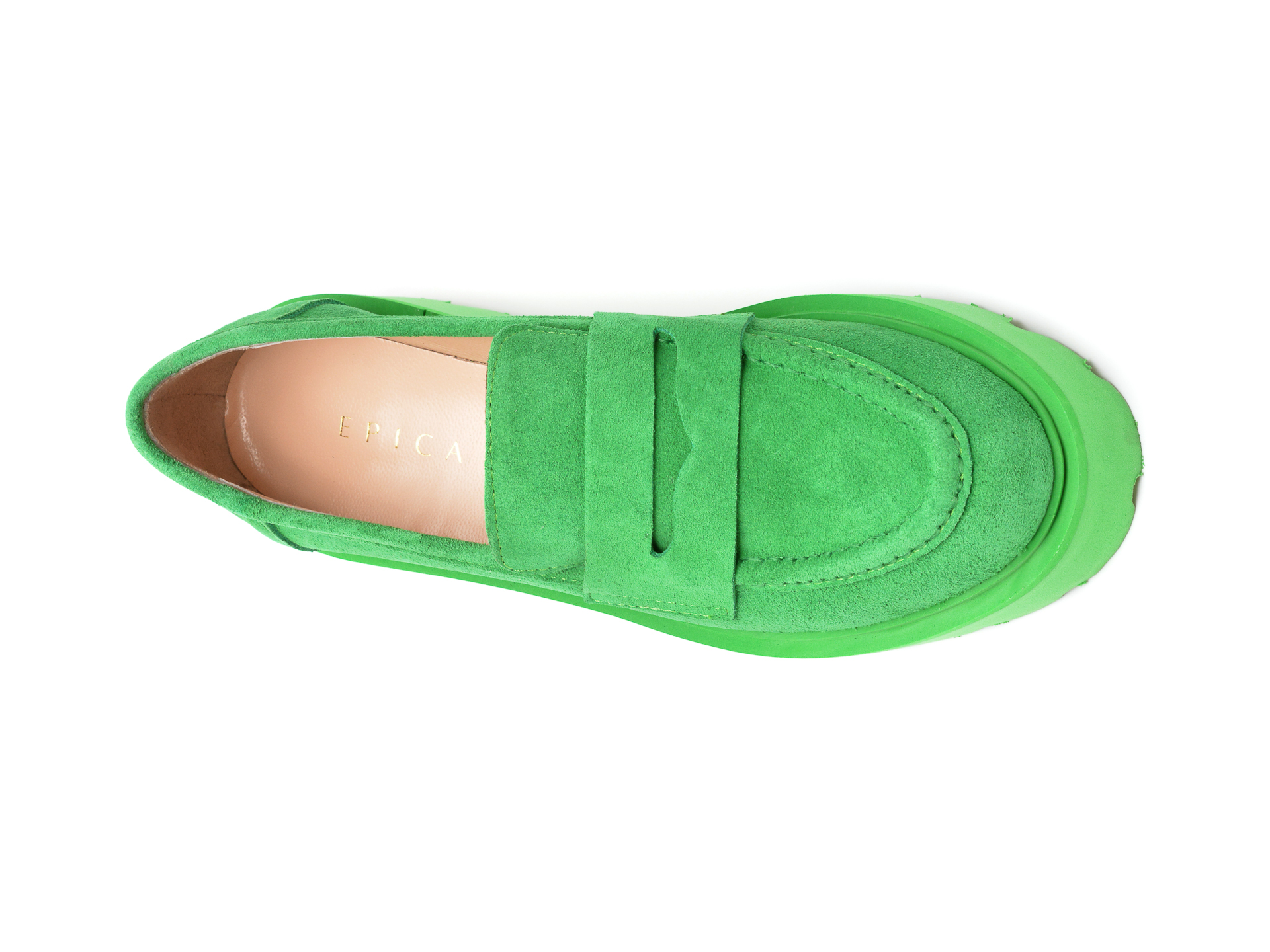 Poze Pantofi EPICA verzi, 2880683, din piele intoarsa otter.ro