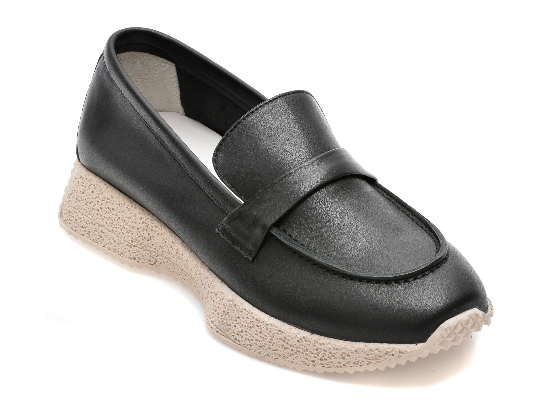 Pantofi ESTRO negri, 3016, din piele naturala /femei/pantofi imagine noua