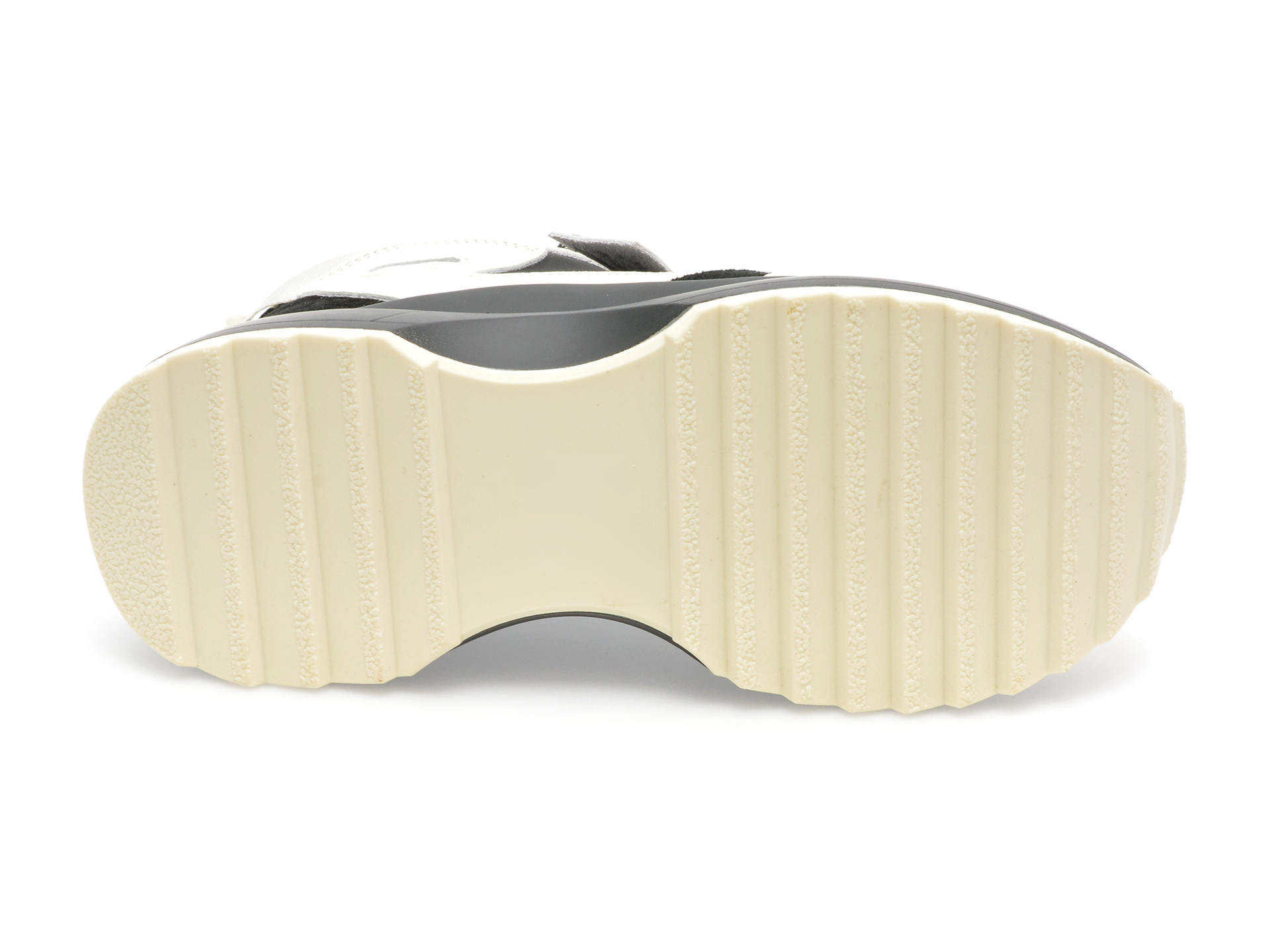 Pantofi FLAVIA PASSINI alb-negru, 829, din piele naturala