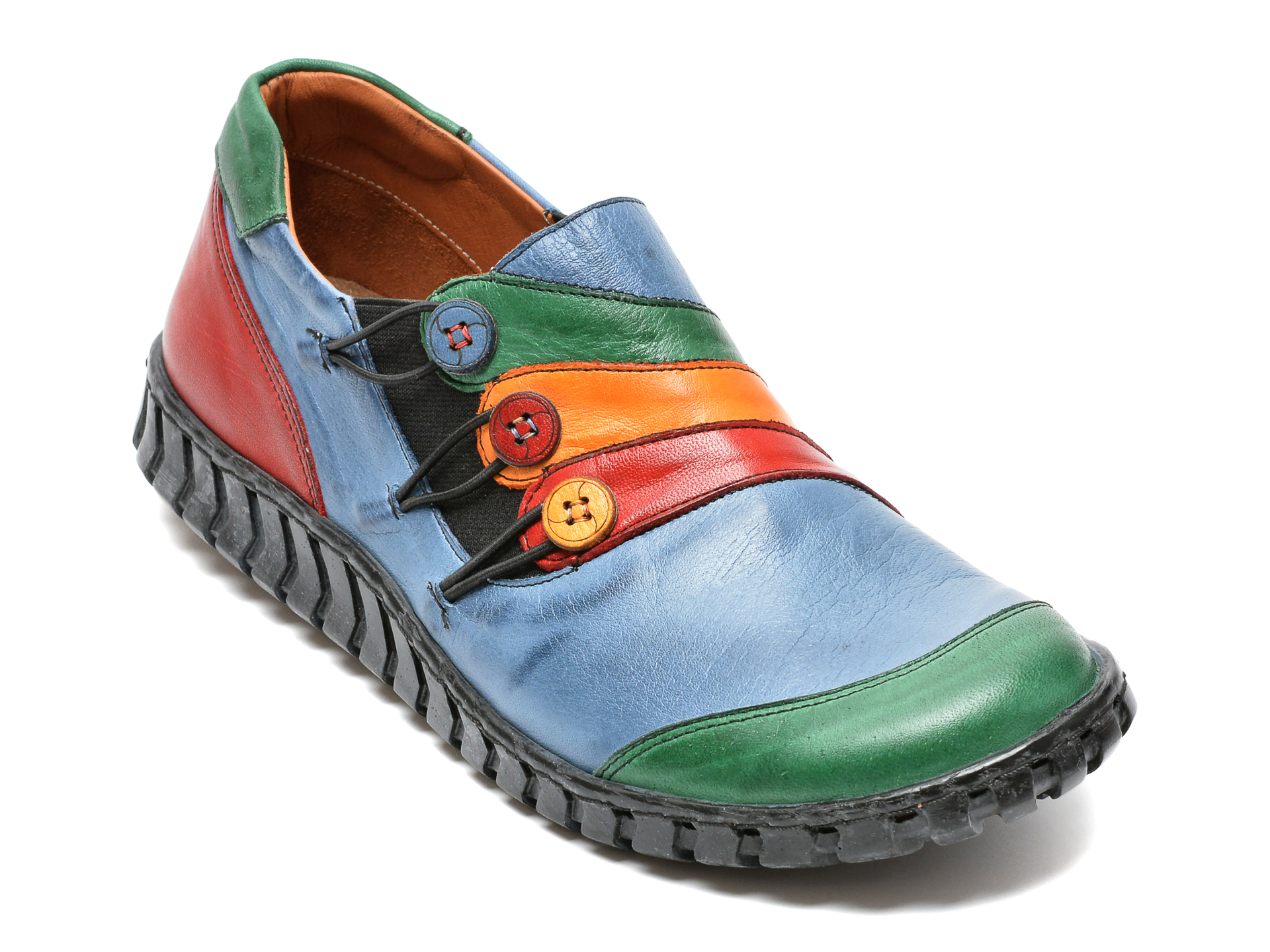 Pantofi FLAVIA PASSINI albastri, 3062, din piele naturala 2023 ❤️ Pret Super Black Friday otter.ro imagine noua 2022