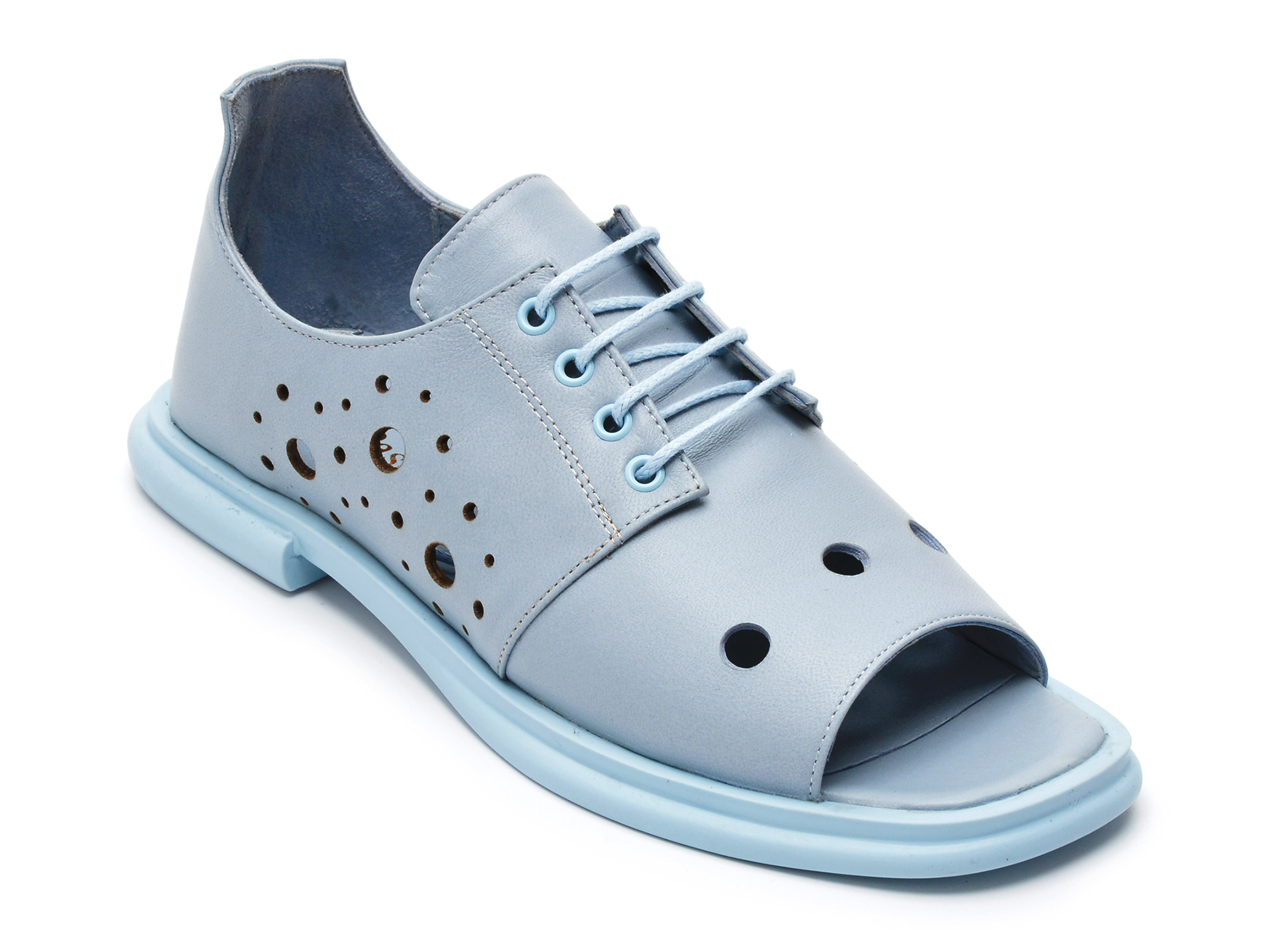 Pantofi FLAVIA PASSINI albastri, 4283801, din piele naturala Flavia Passini