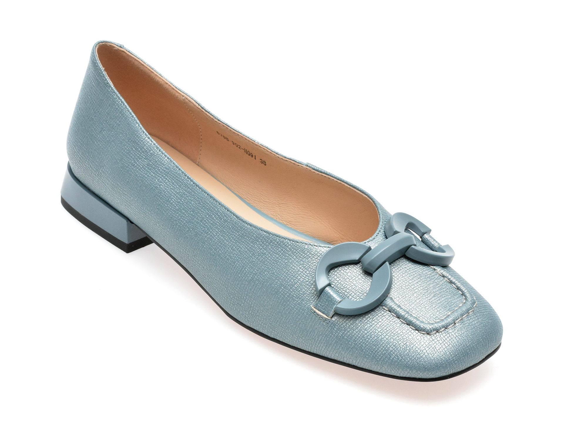 Pantofi FLAVIA PASSINI albastri, 6768902, din piele naturala /femei/pantofi imagine super redus 2022