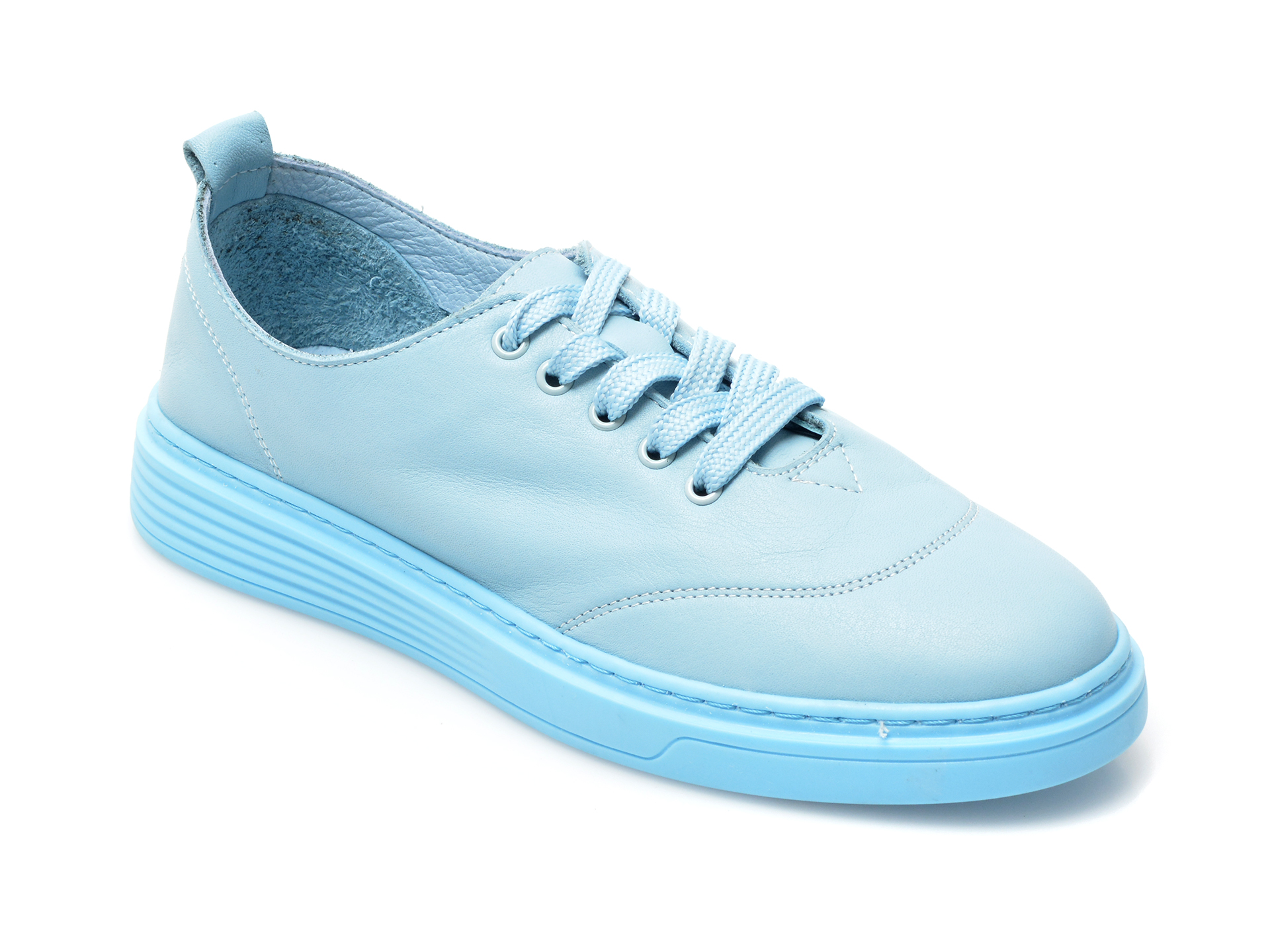Pantofi FLAVIA PASSINI albastri, 7952021, din piele naturala /femei/pantofi imagine noua
