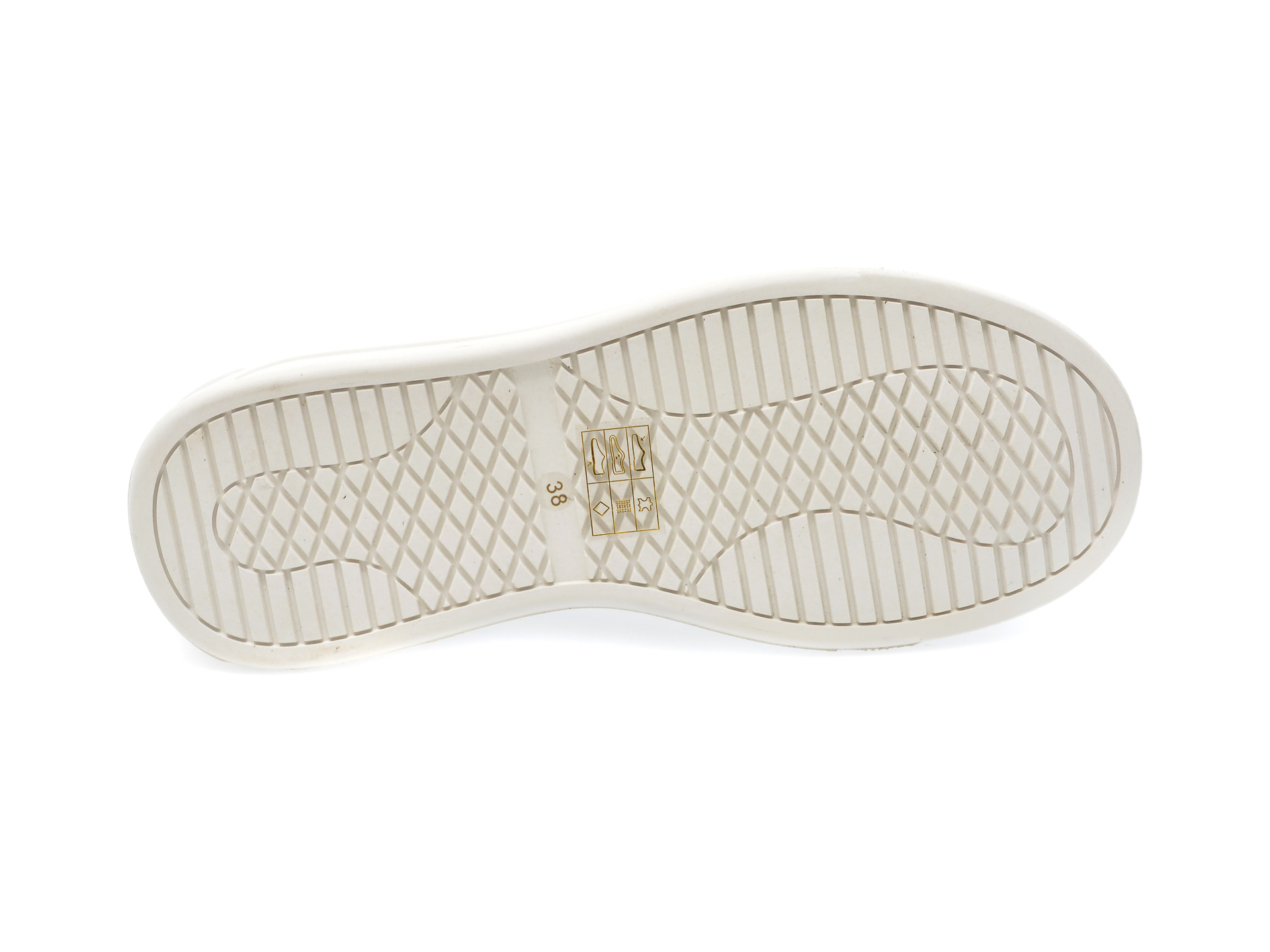 Pantofi FLAVIA PASSINI albi, 5727312, din piele naturala