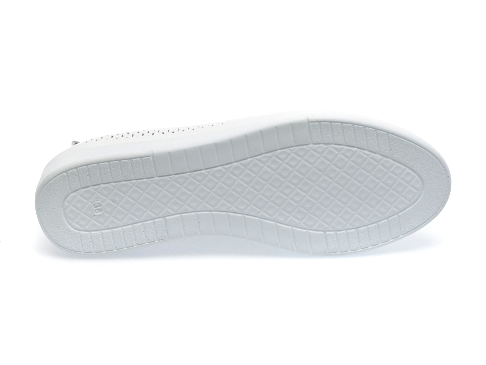 Pantofi FLAVIA PASSINI albi, 88601, din piele naturala